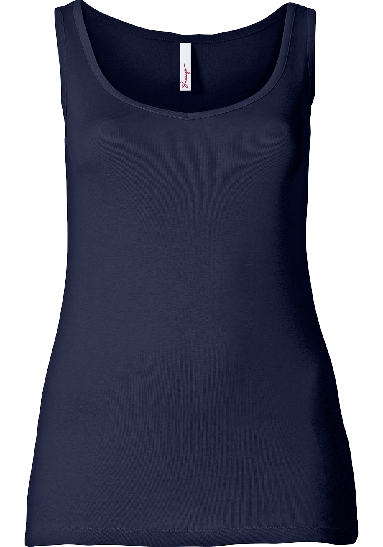 Sheego Tanktop Women's Navy 44 3