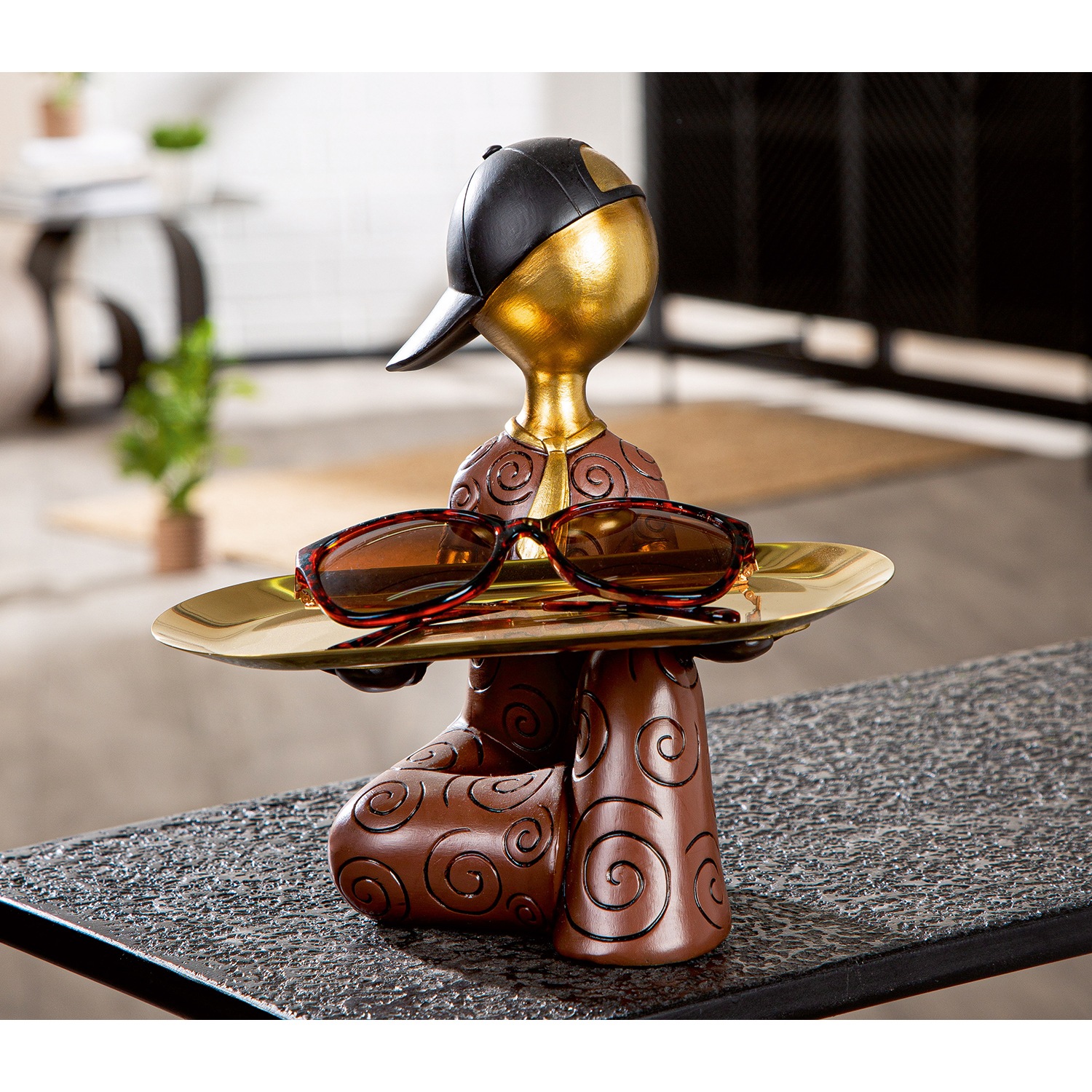 GILDE Dekofigur "Figur Ballonjunge" Höhe: 24 cm günstig online kaufen