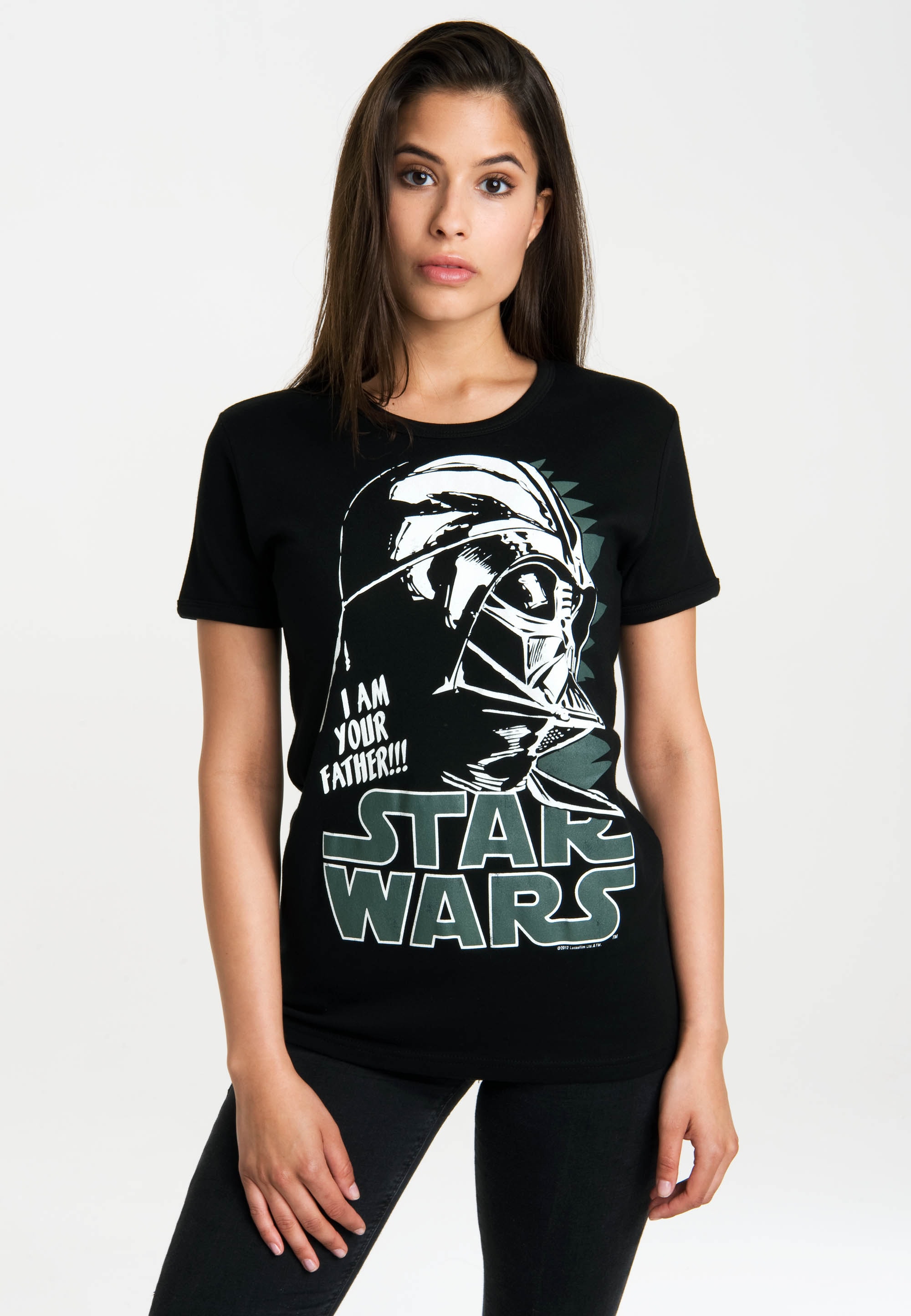 T-Shirt »Star Wars«, mit lizenzierten Originaldesign