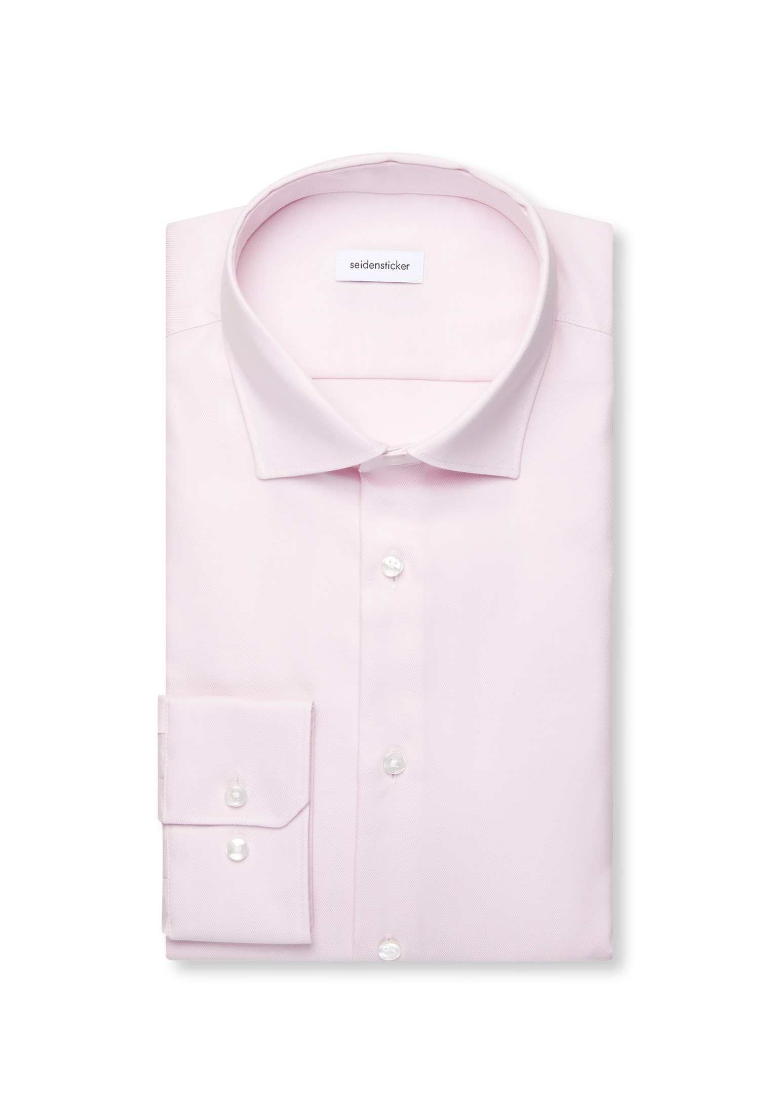 seidensticker Businesshemd »Schwarze Rose« Shaped 1/1 Extra lang Kentkragen Uni