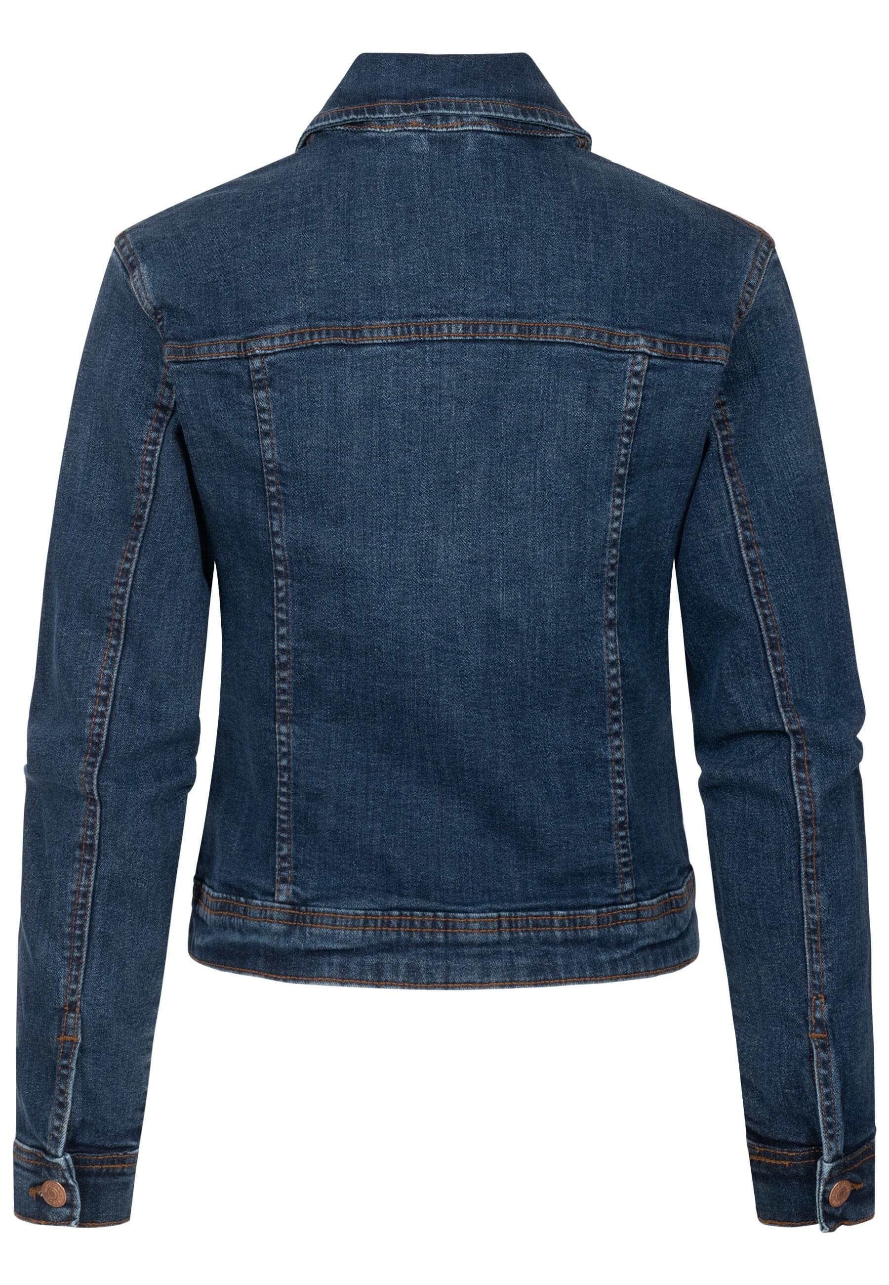 CLOUD 5IVE Jeansjacke »CLOUD 5IVE Damen Jeans Jacke« 1 Stk. tlg. ohne Kapuze