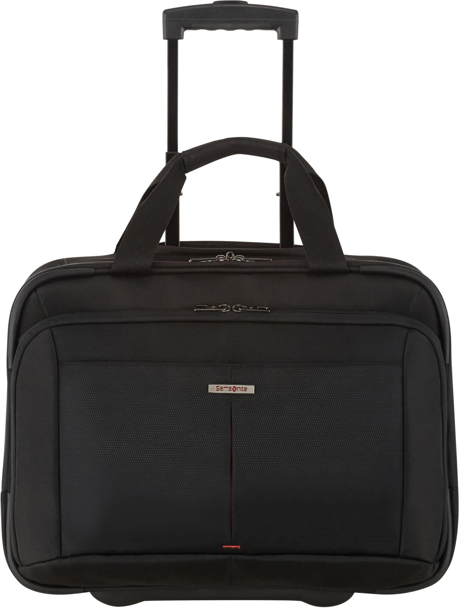 Samsonite Business-Trolley "Guardit 2.0 Rolling Tote 17.3, black", 2 St. Rollen, Handgepäck Geschäfts-Reisekoffer mit 17