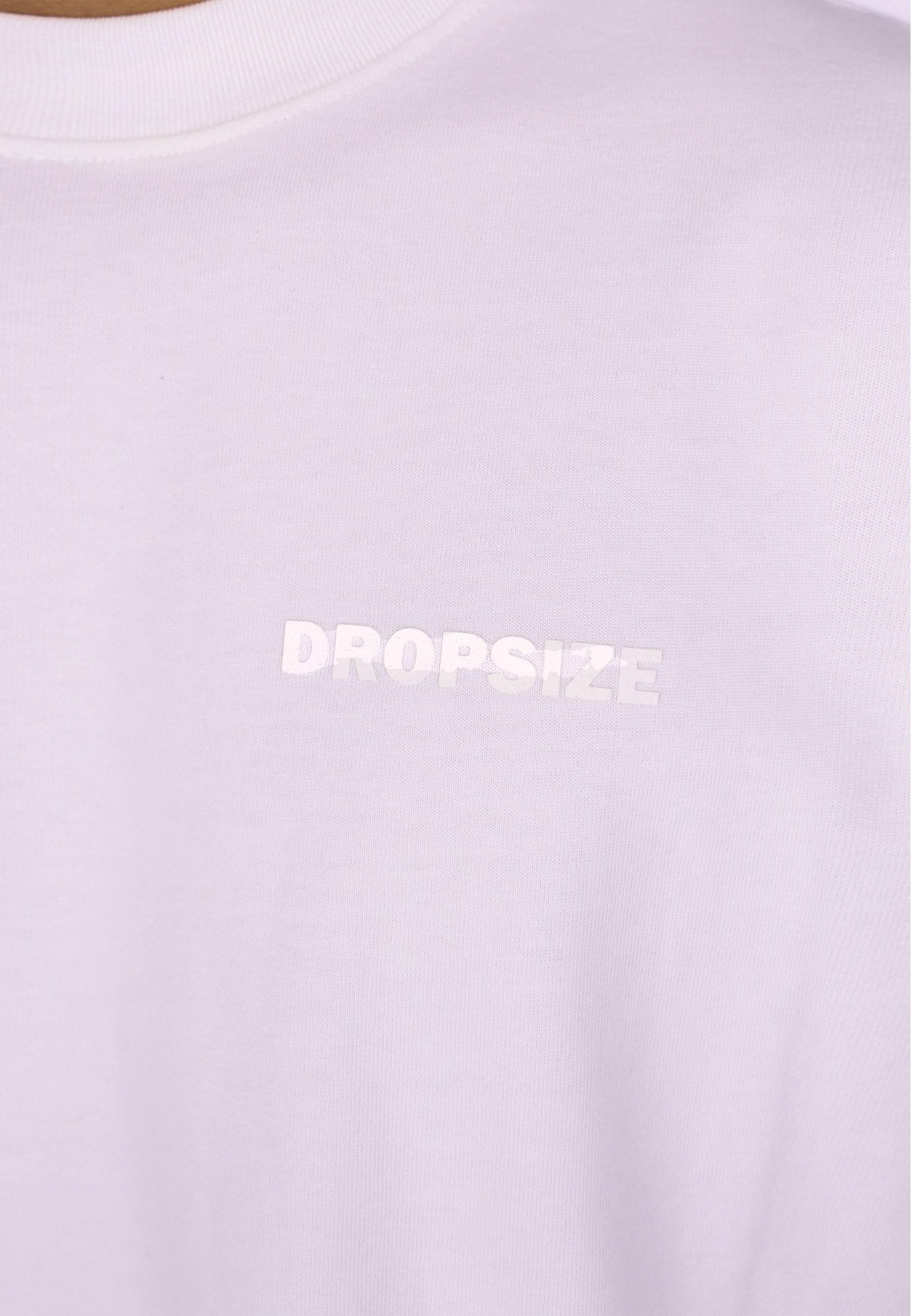 Dropsize T-Shirt »Dropsize SIDE RIB T-SHIRT«, (1 tlg.)