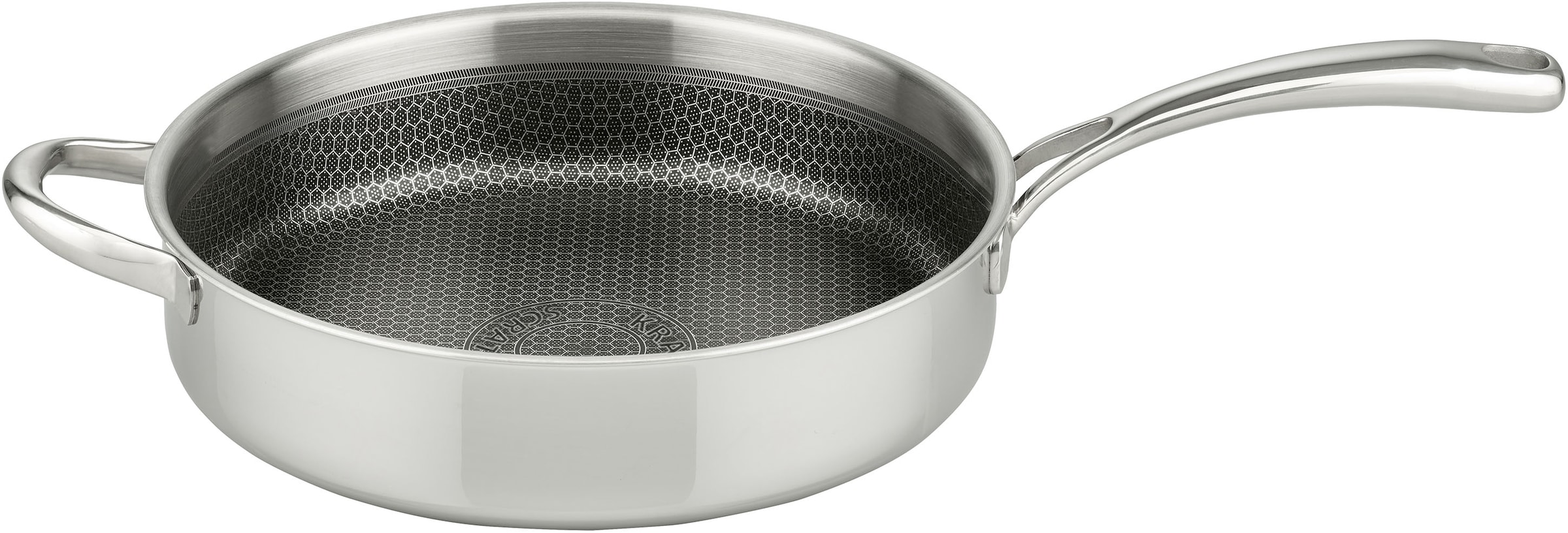 Elo Premium Schmorpfanne "Relief Evolution Schmorpfanne" Edelstahl 18/10 1 günstig online kaufen