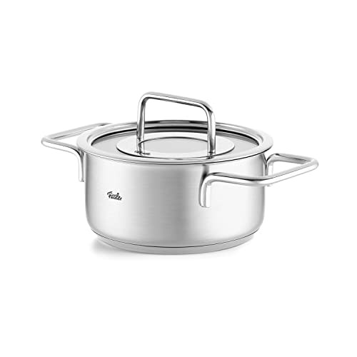 FISSLER Kochtopf "Fissler Pure Collection", 1,9 l + Ø 16cm + Höhe 16cm, silber, Töpfe, Made in Germany