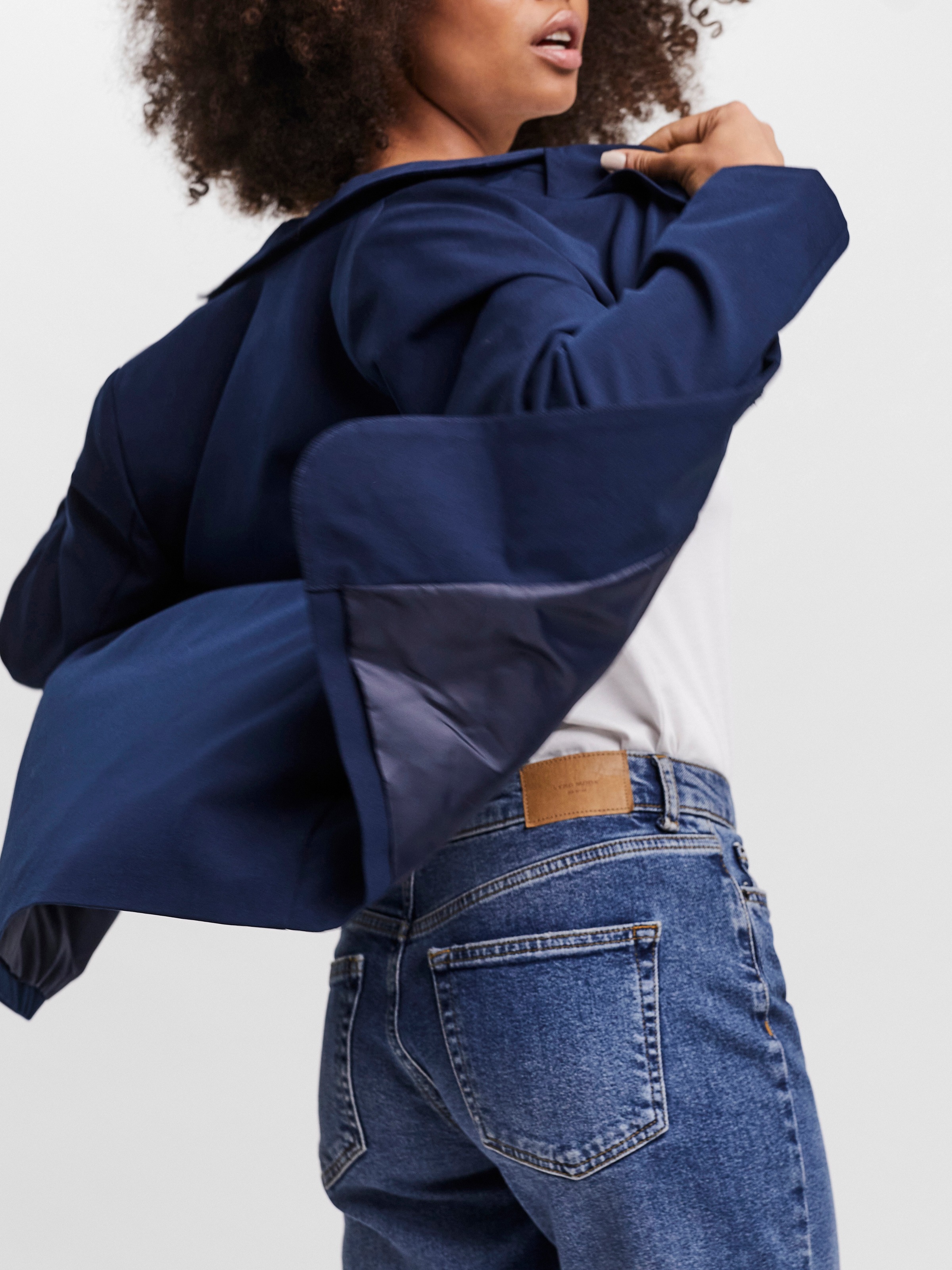 Vero Moda Longblazer "VMZELDA LS LOOSE BLAZER NOOS" lässige Form, 1-Knopf V günstig online kaufen