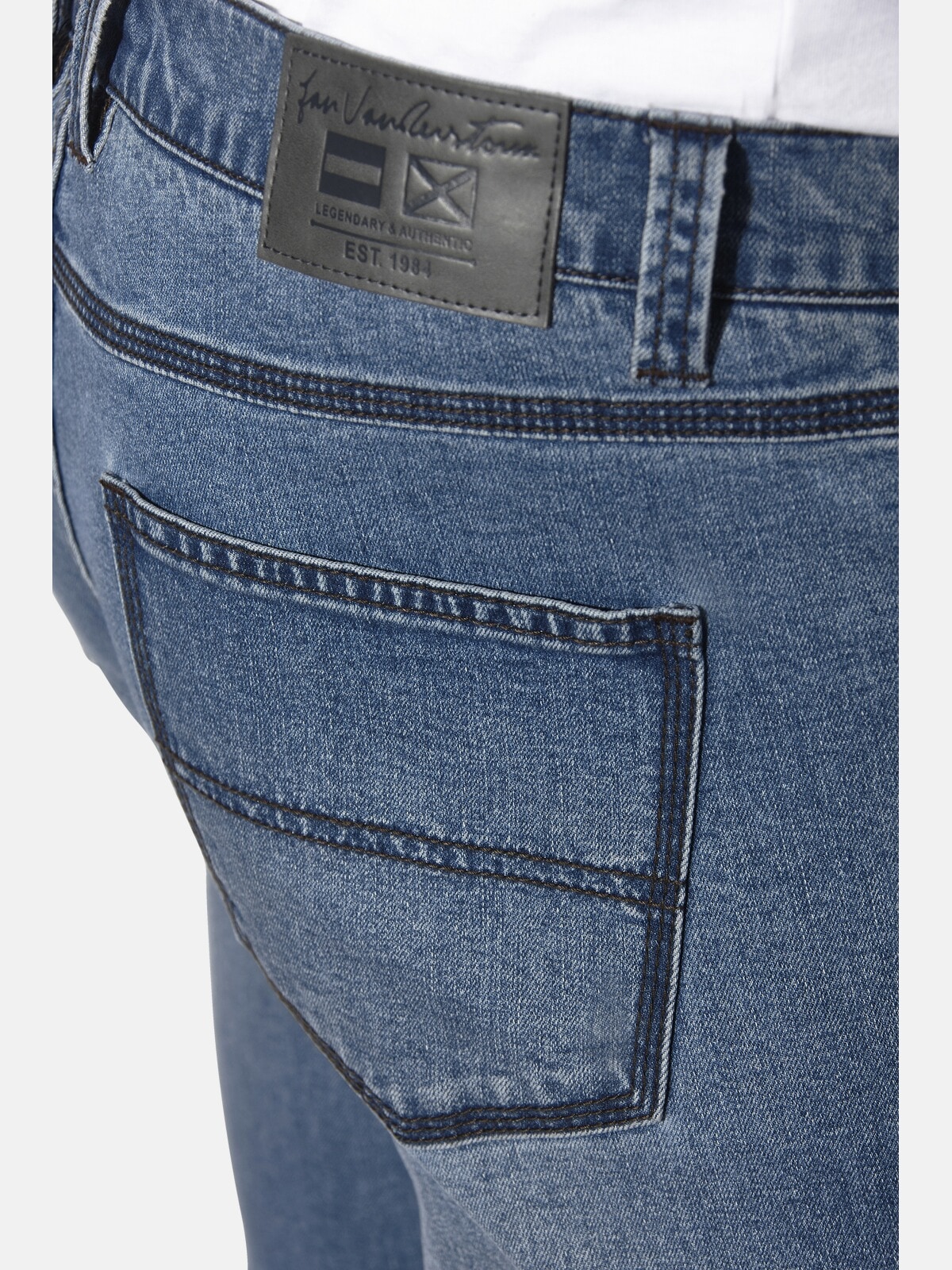 Jan Vanderstorm 5-Pocket-Jeans »Tiefbundjeans RUNGHELM«