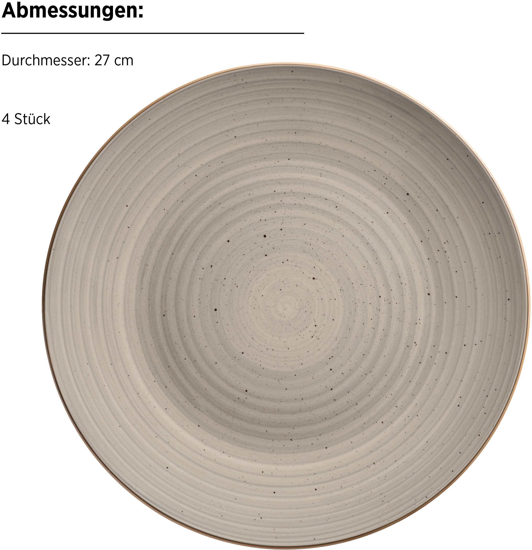 MÄSER Kombiservice »VALMERA, Geschirr Set, Steinzeug«