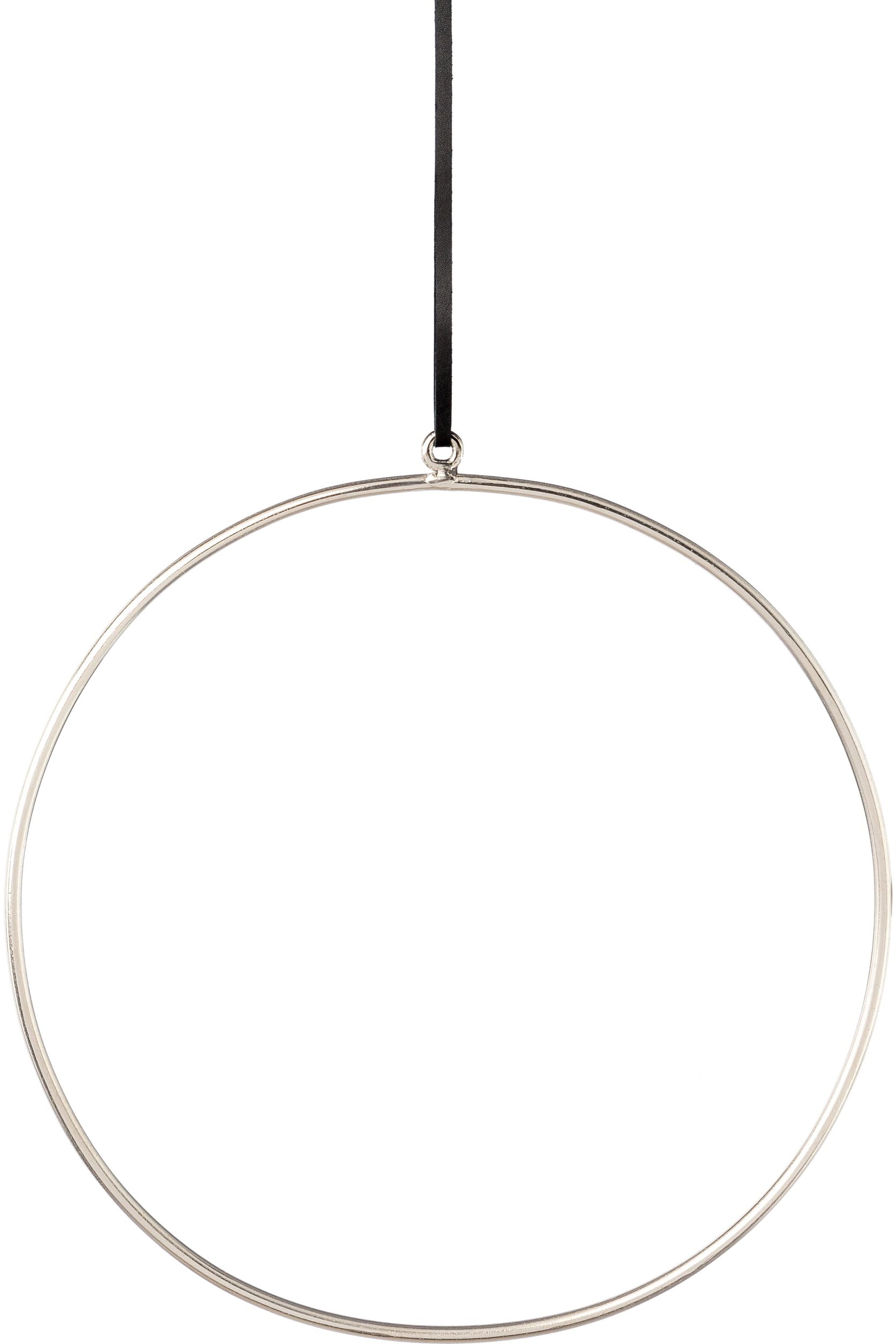 Creativ deco Dekohänger mit hochwertigem Lederband