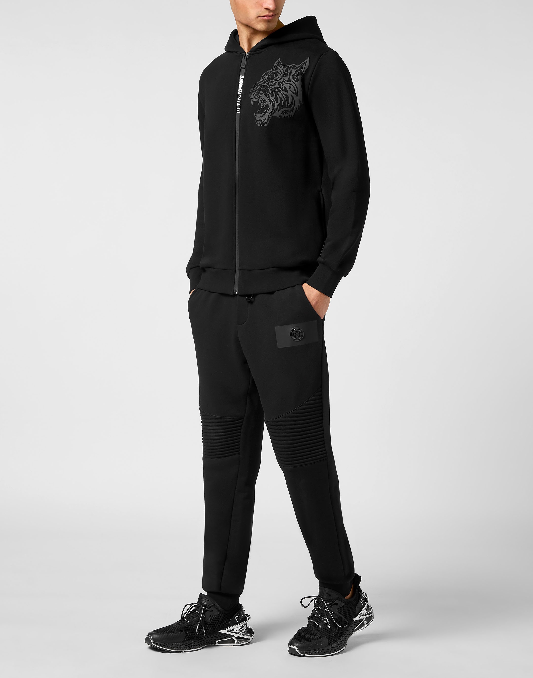 PLEIN SPORT Kapuzensweatjacke »Sweatjacke mit Kapuze«