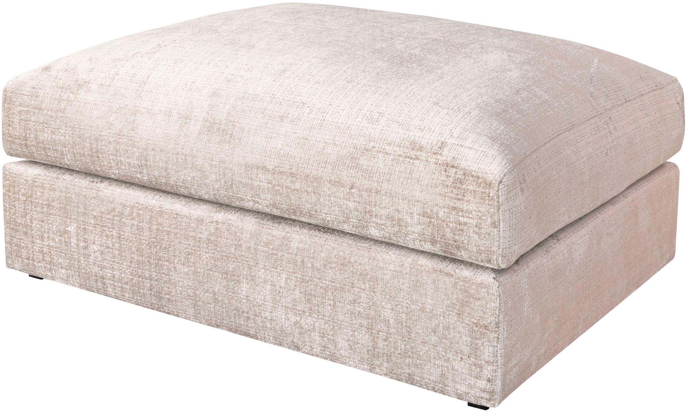 Home affaire Polsterhocker "Soft&Cosy XXL, B: 125 cm" Mega-Hocker, in Cord günstig online kaufen