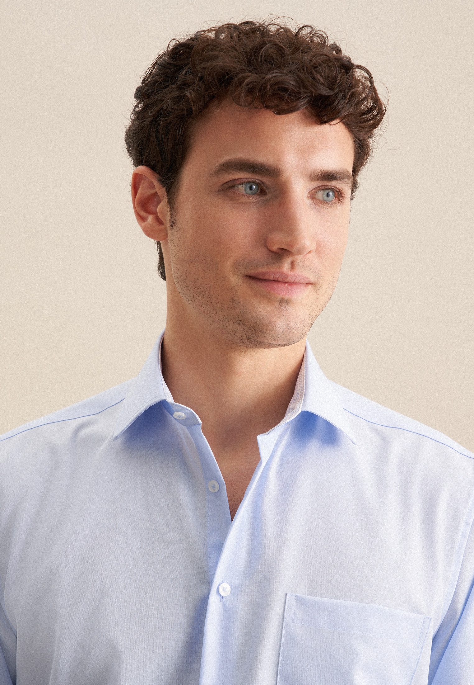 seidensticker Businesshemd »Regular« Regular 1/1 Kentkragen Uni