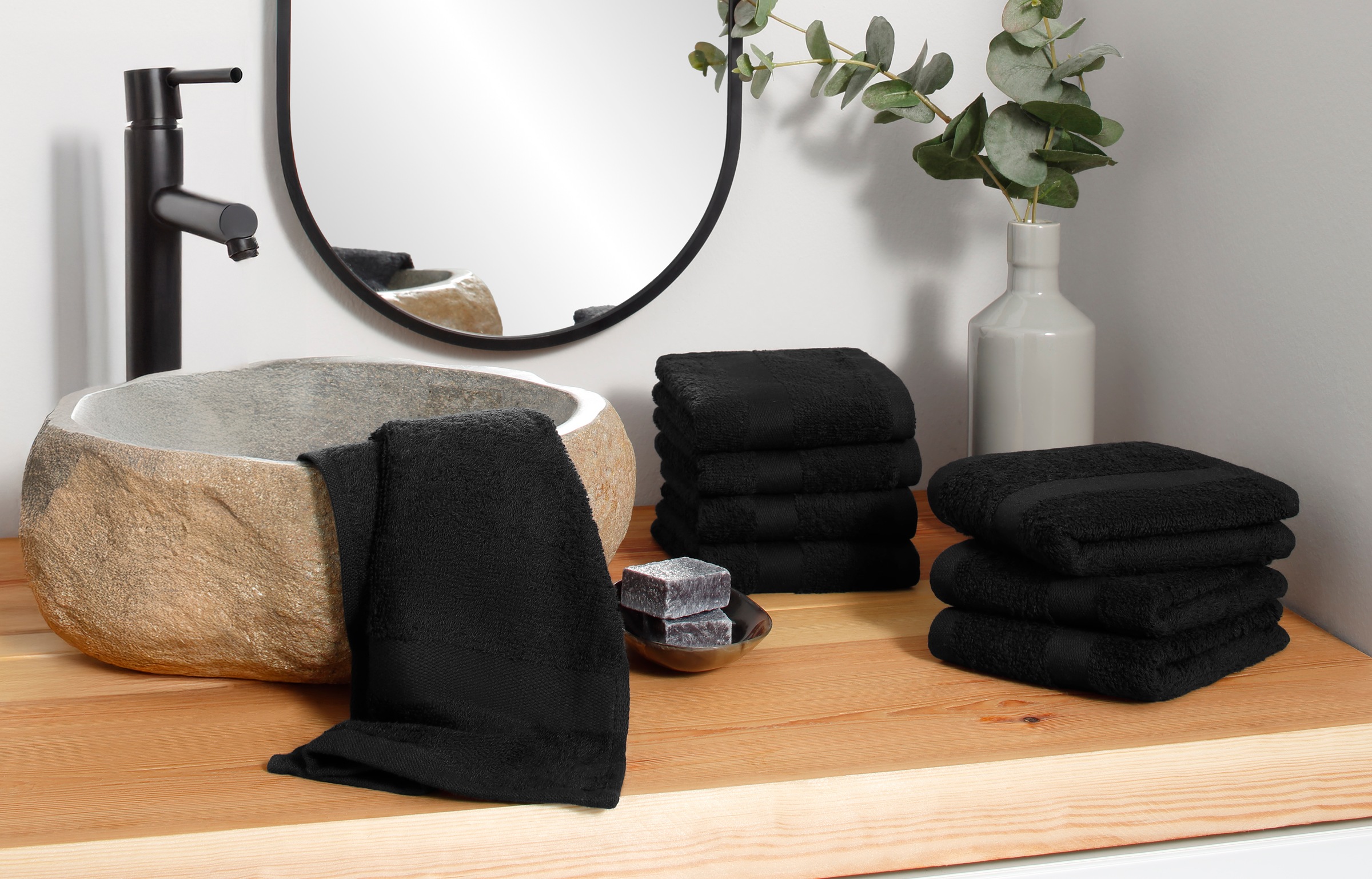 OTTO home Gästehandtücher "Vanessa, als Set und Serie erhältlich, 8 Gästeha günstig online kaufen