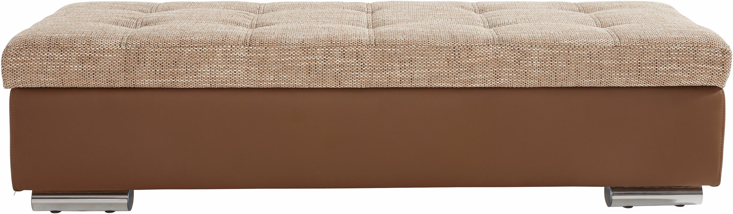DOMO collection Hocker »Treviso XXL: B/T/H: 161/60/41 cm«, mit Stauraum, auch in Cord, passend zur Serie, moderne Steppung