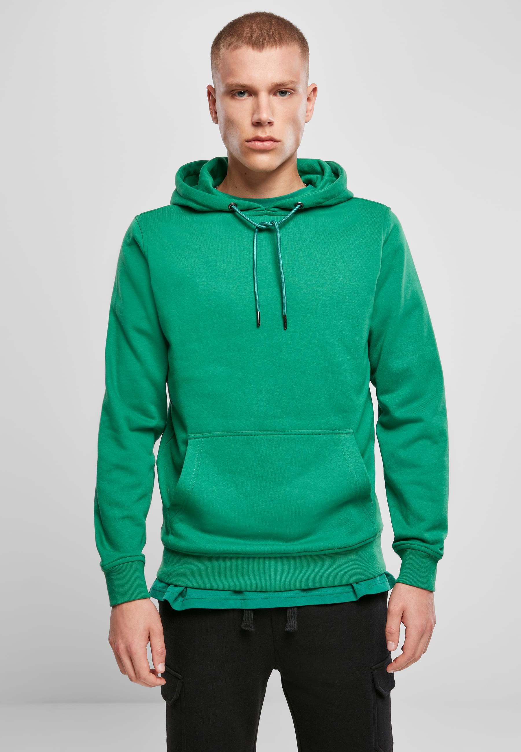 URBAN CLASSICS Sweatshirt »Urban Classics Herren Basic Terry Hoody«, (1 tlg.)