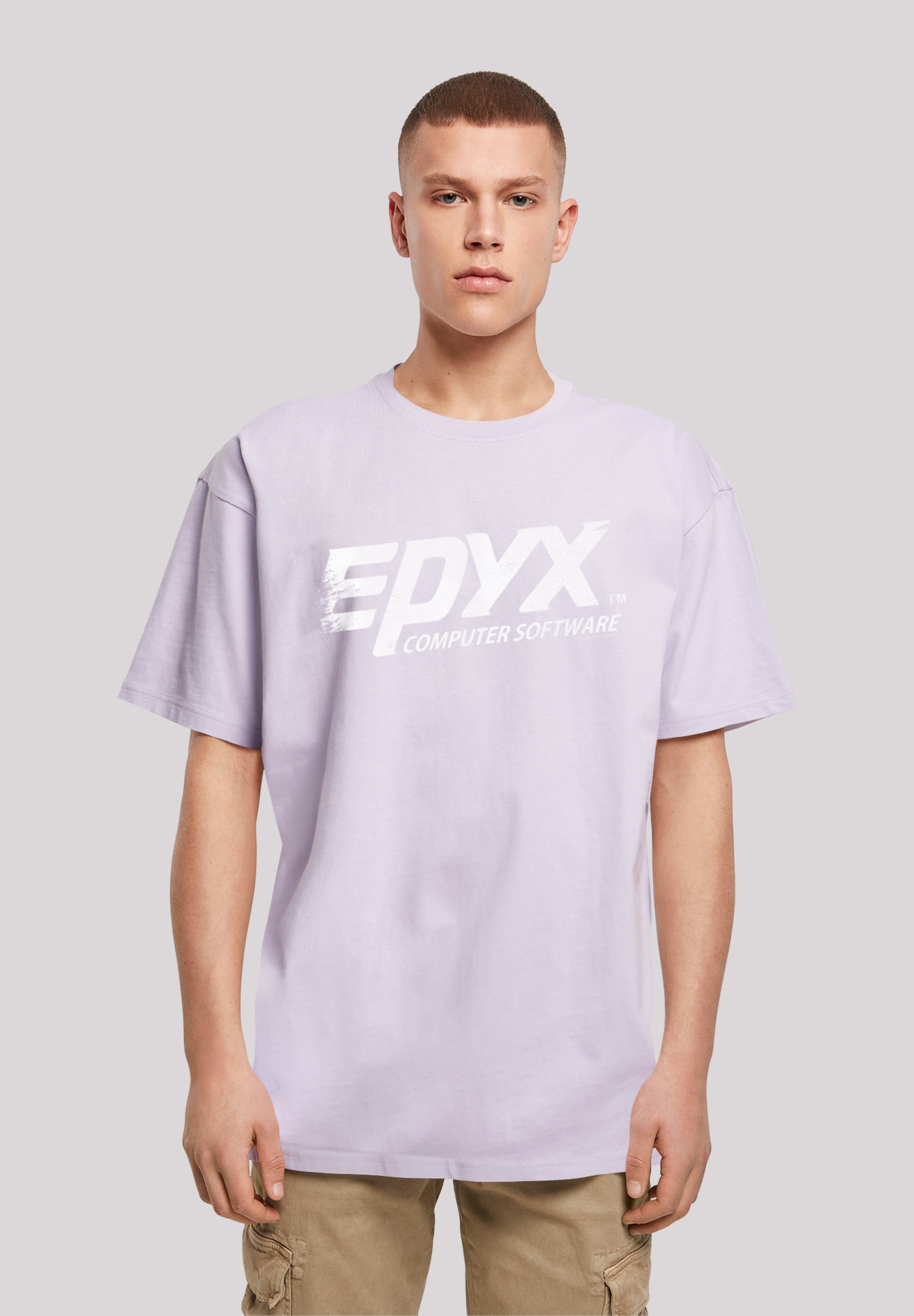 F4NT4STIC T-Shirt "EPYX Logo WHT", Print