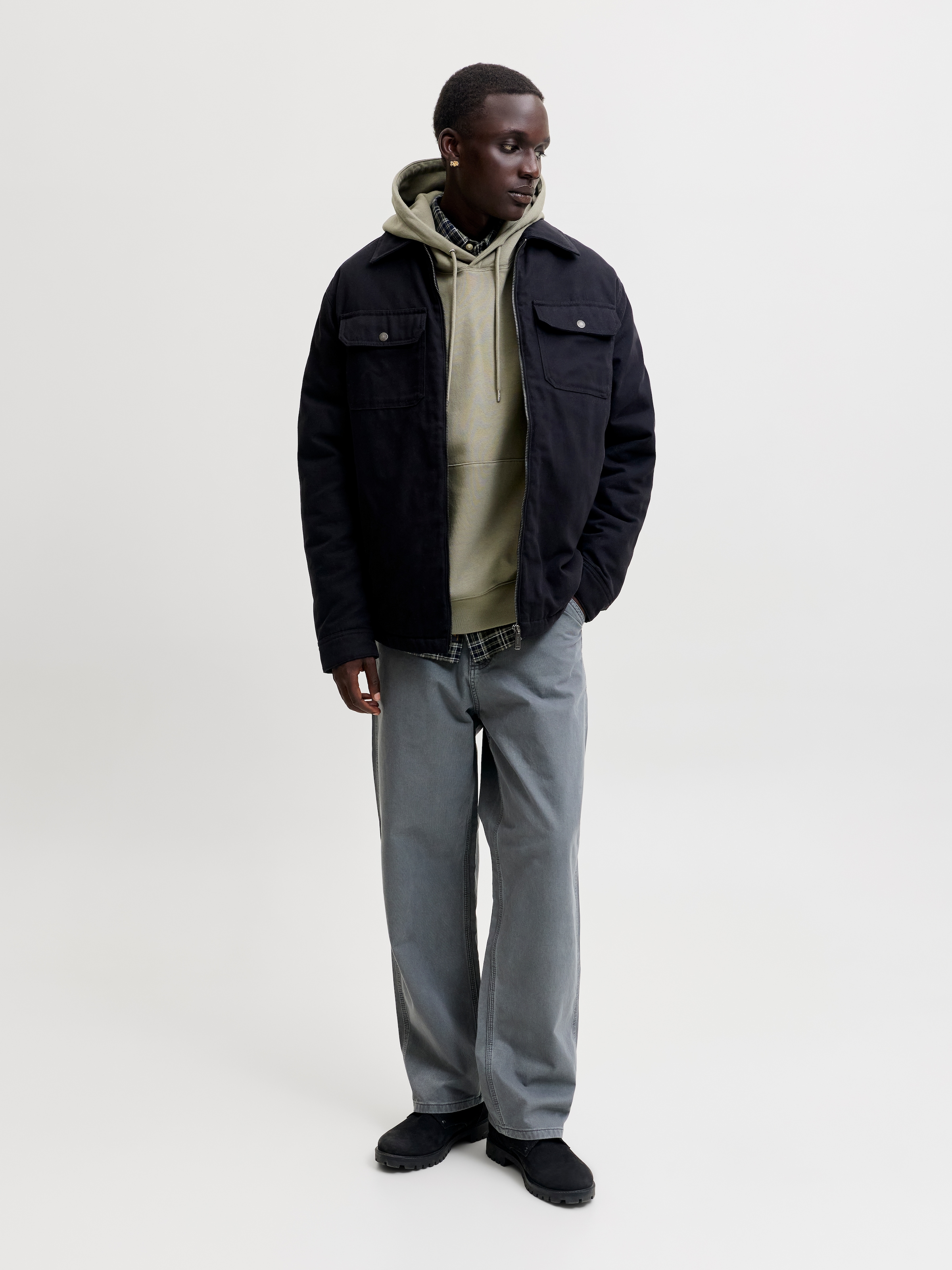 Jack & Jones Kapuzensweatshirt »JJEACE SWEAT HOOD NOOS«, Baumwollmischung, relaxed fit

