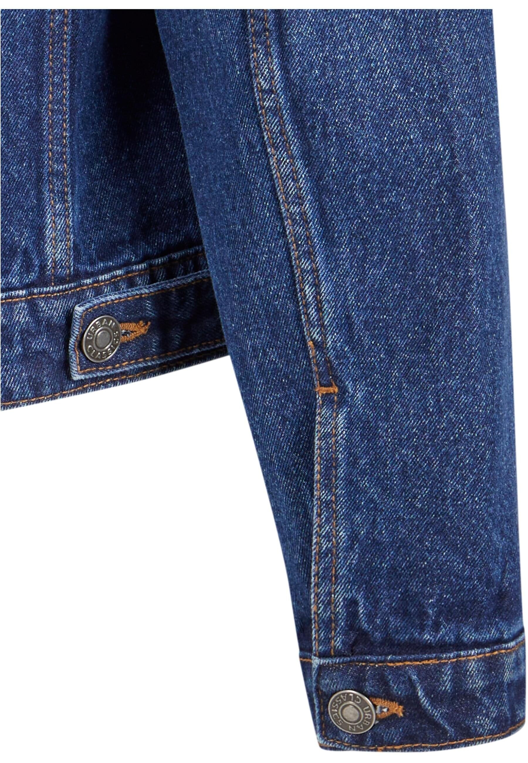 URBAN CLASSICS Jeansjacke »Urban Classics Herren Heavy Ounce Boxy Denim Jacket«, (1 St.), ohne Kapuze