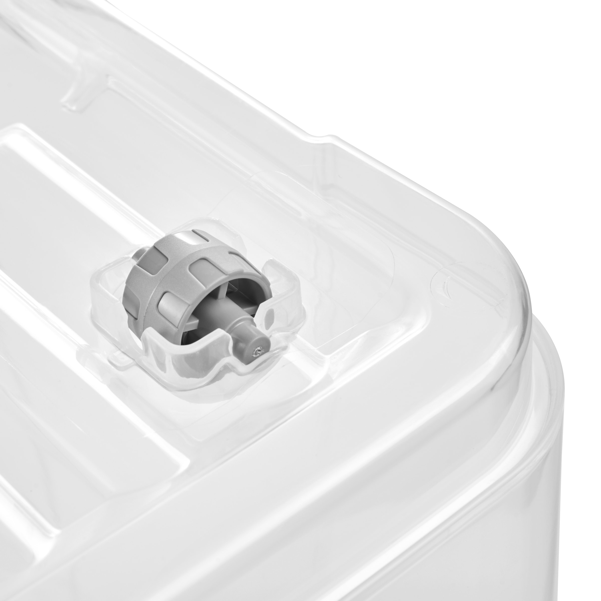 keeeper Aufbewahrungsbox »Clipbox Leo (Set 5 St.) 56 L, 59 x 38 x 35,5 cm« Schanierclips, Doppelöffnung, 90° drehbare Räder, fixierbarer Deckel