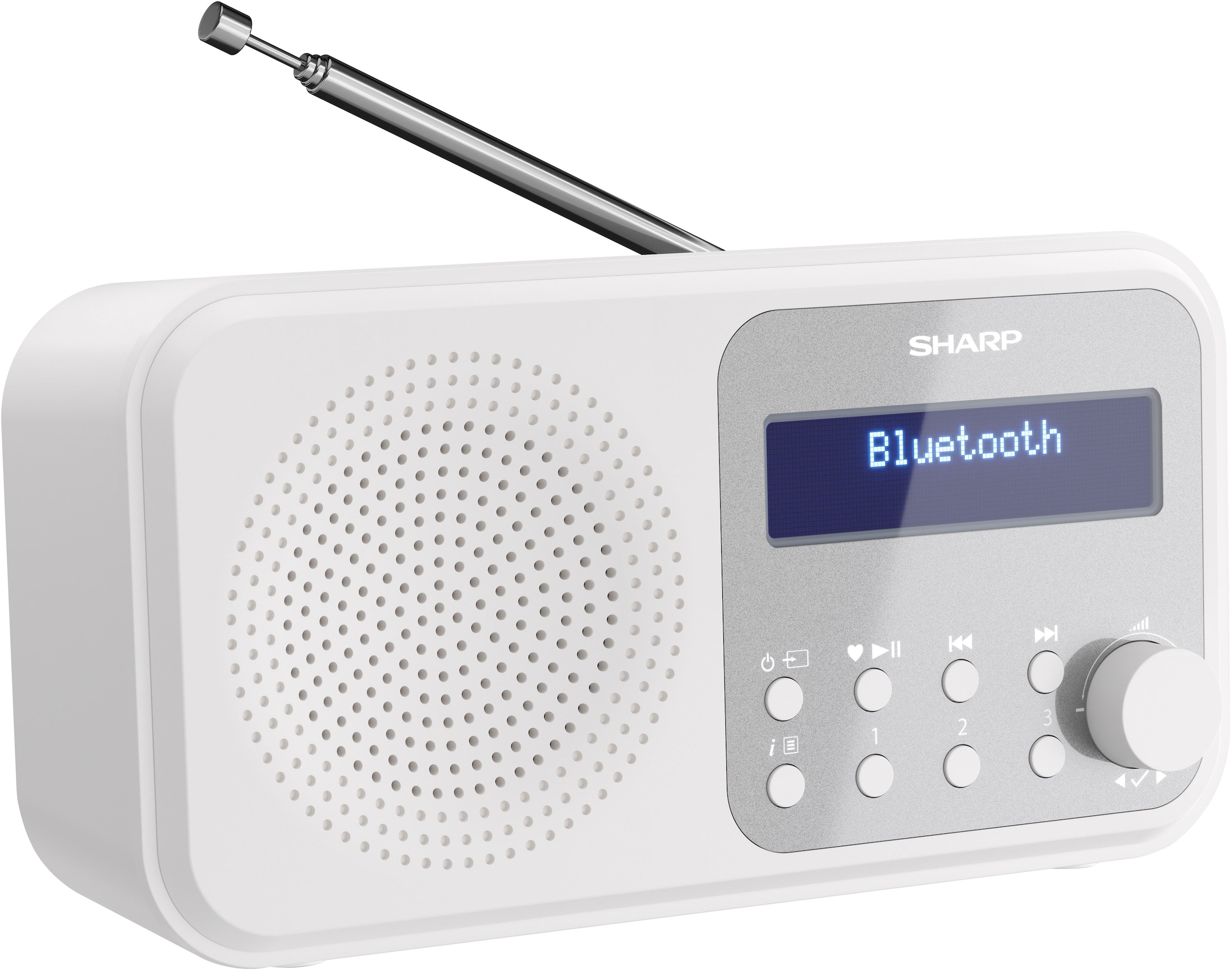 Sharp Radio »DR-P420«, (Bluetooth-A2DP Bluetooth-AVRCP Bluetooth Digitalradio (DAB+)-FM-Tuner mit RDS 2 W)