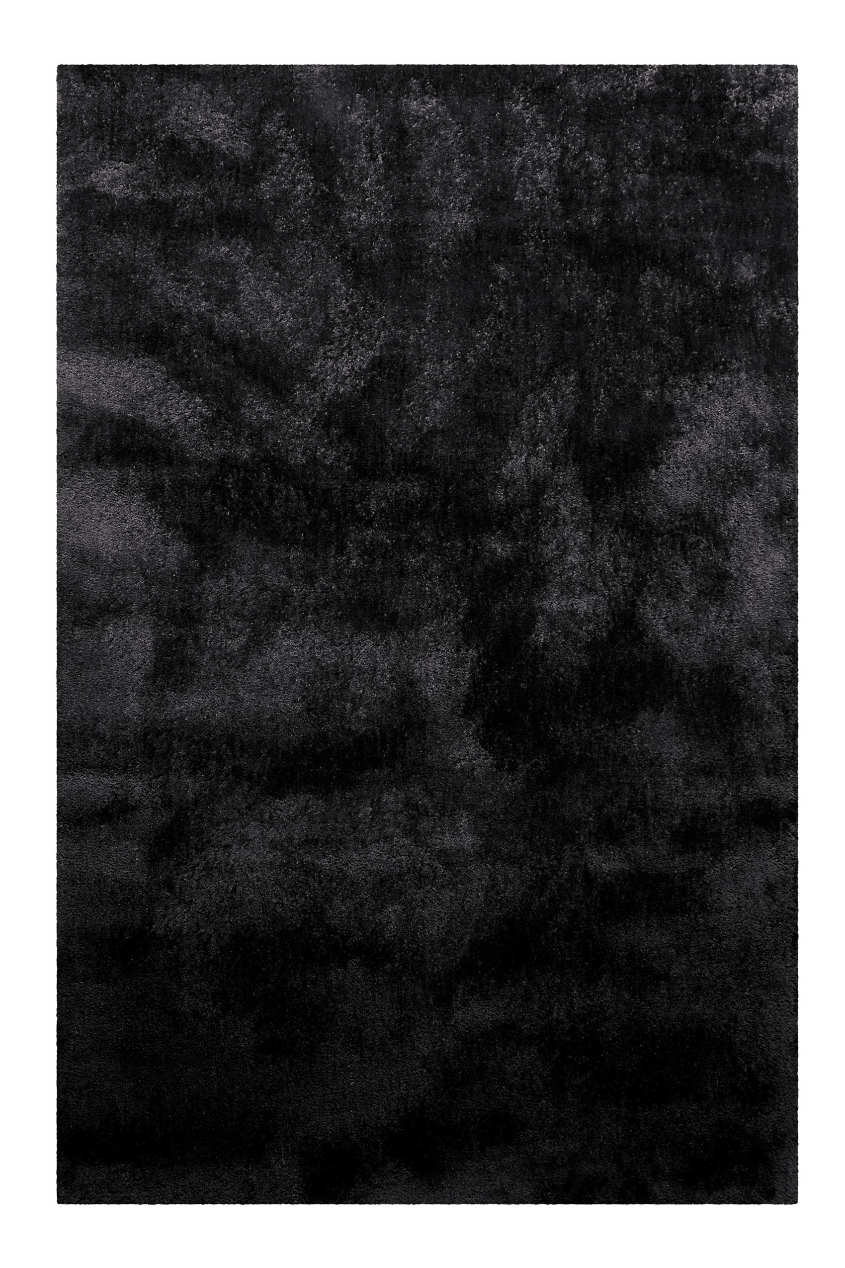 Homie Living Teppich "Pisa" rund 25 mm Höhe Hochflor, Microfaser, uni, weich, Shaggy, Wohnzimmer, Schlafzimmer