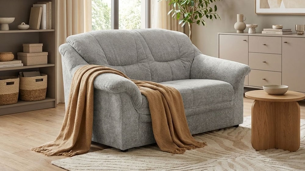 OTTO home 2-Sitzer "Nyborrg 146 cm breit, pflegeleicht, formschön, stabil" aus haustierfreundlichem Pet Friendly Bezug