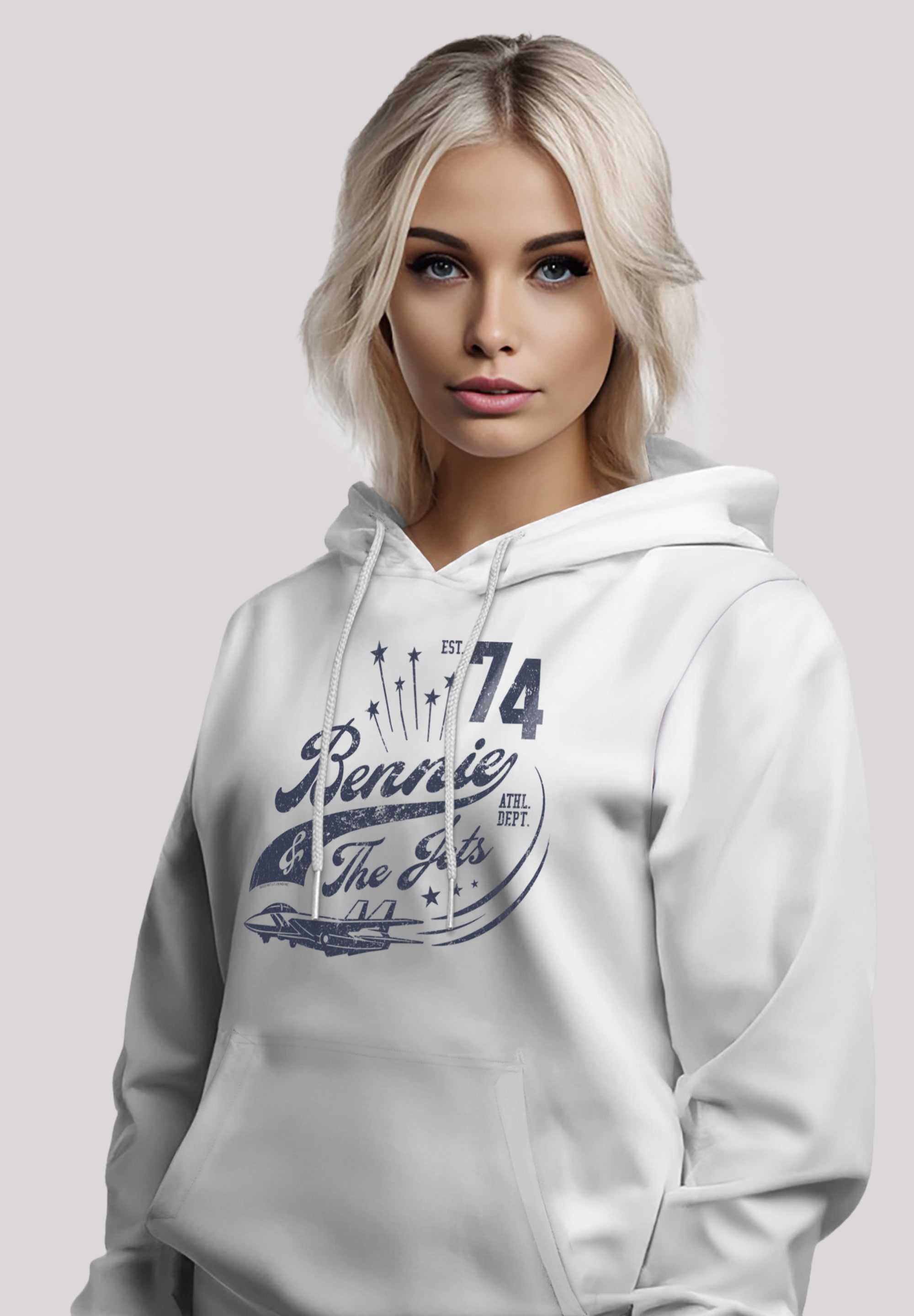 F4NT4STIC Kapuzenpullover »Elton John Bennie And The Jets«, Weihnachten, Geschenk, Logo
