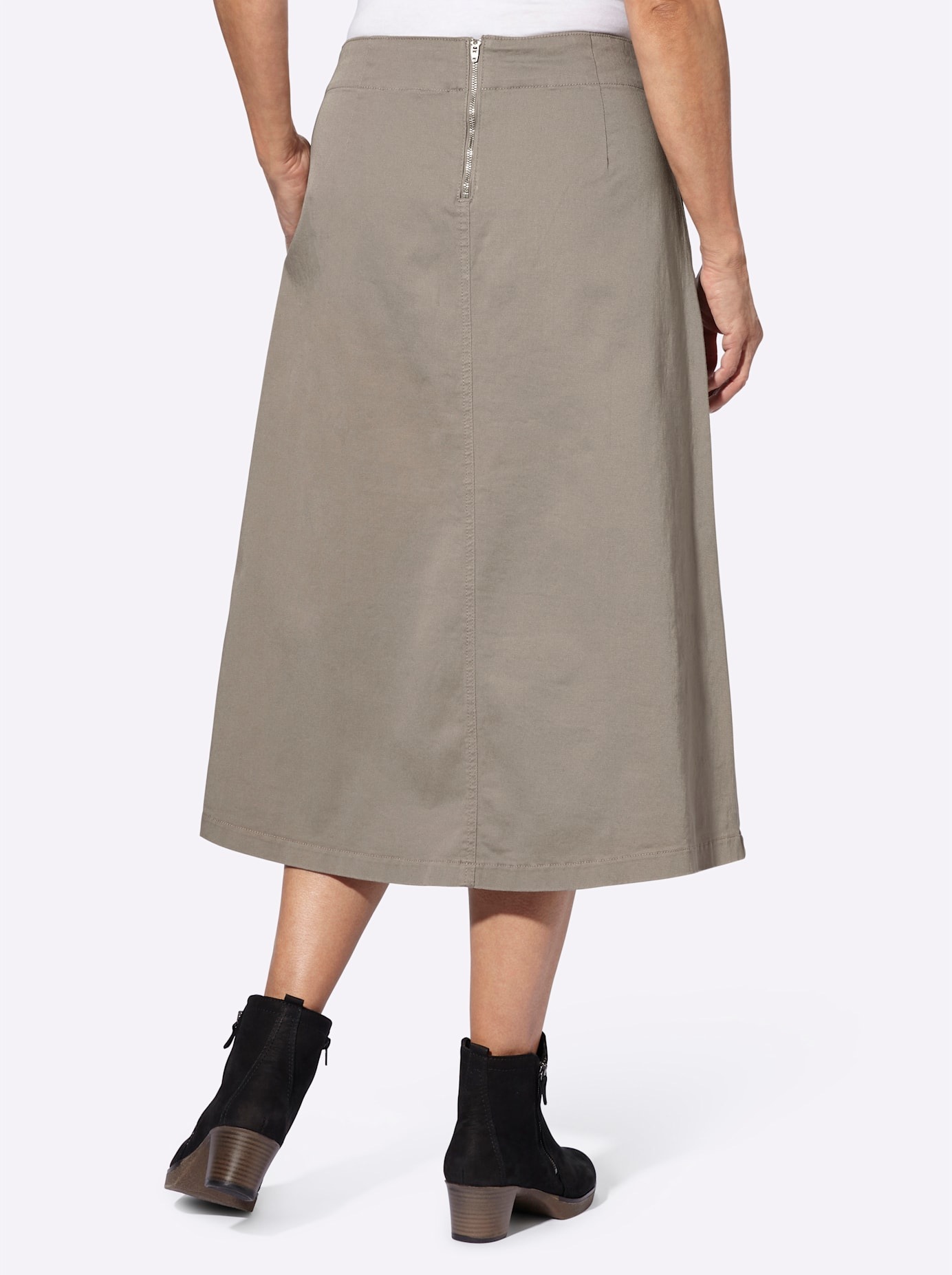 Thumbnail - Classic Basics Jeansrock