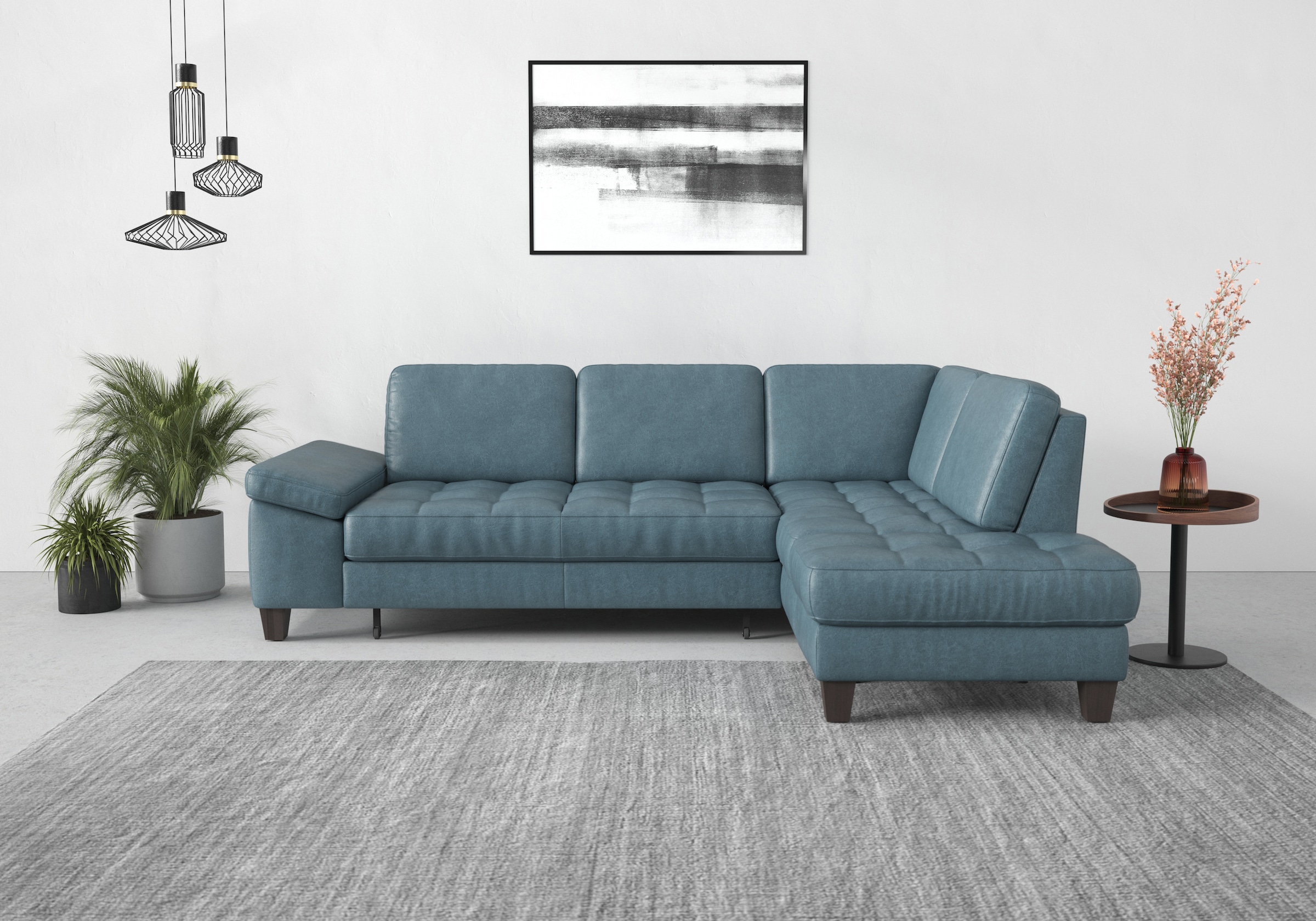 sit&more Ecksofa "Westham L-Form", mit Ottomane, mit oder ohne Bettfunktion günstig online kaufen