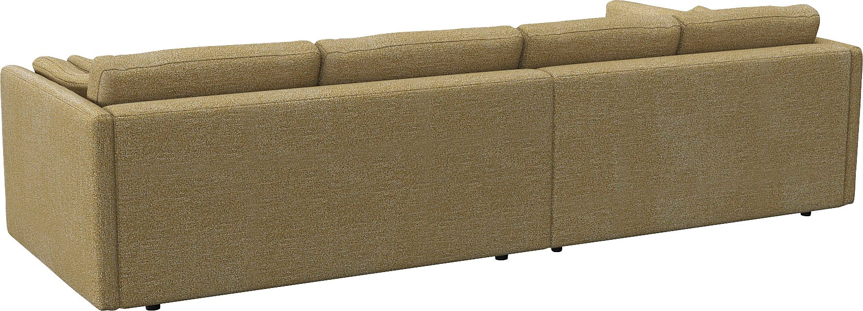 FLEXLUX Ecksofa »Lovane«, Weich & anschmiegsam, große Sitztiefe auf Kaltschaum, Dekokissen inkl.