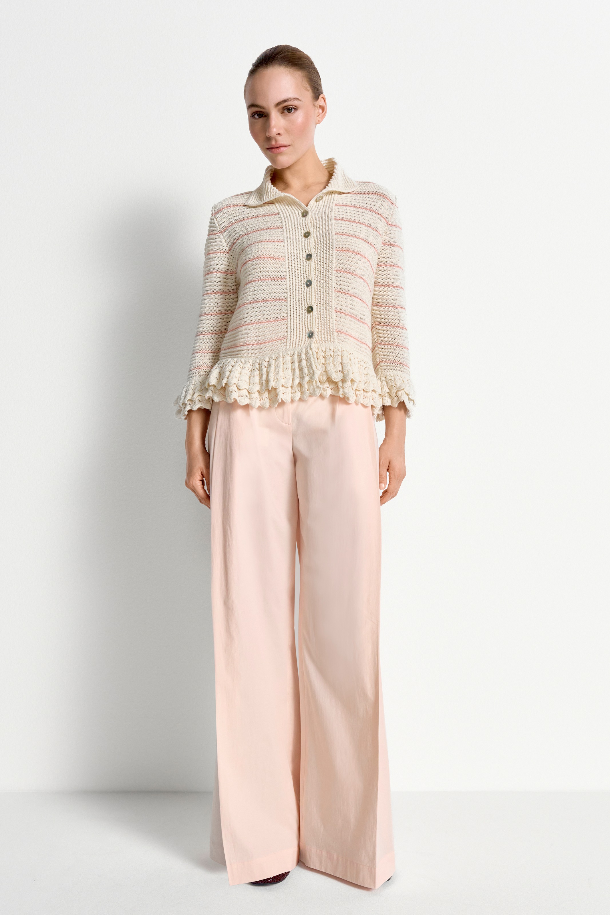 Thumbnail - RICHROYAL Strickjacke Regular fit mit Spitzendetails