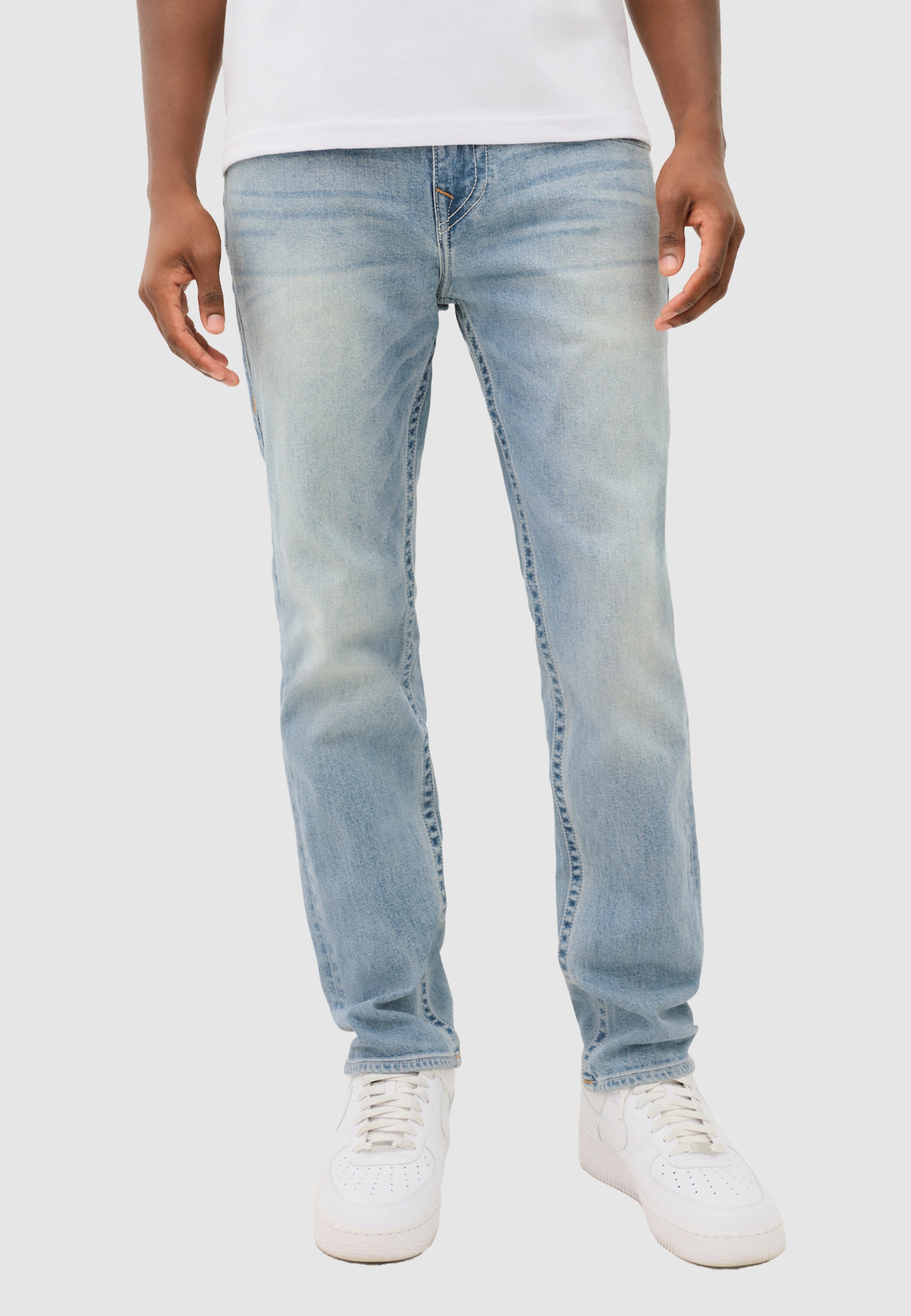 True Religion Slim-fit-Jeans "ROCCO SN NO FLAP" Baumwollmischung, slim fit