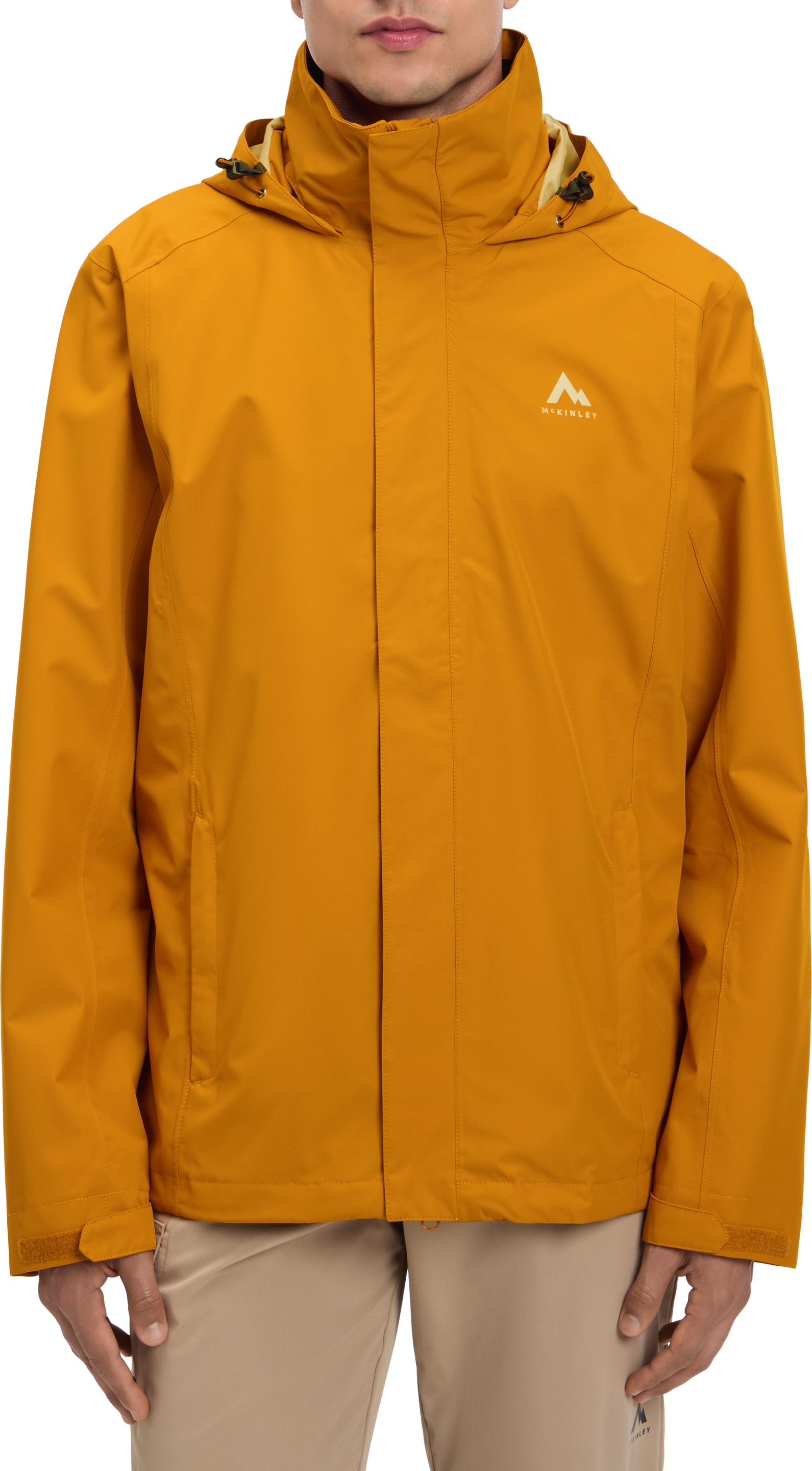 McKINLEY Outdoorjacke "HE.-FUNKTIONS-JACKE ADIA M" mit Kapuze mit Kapuze, po-bedeckend, pflegeleicht
