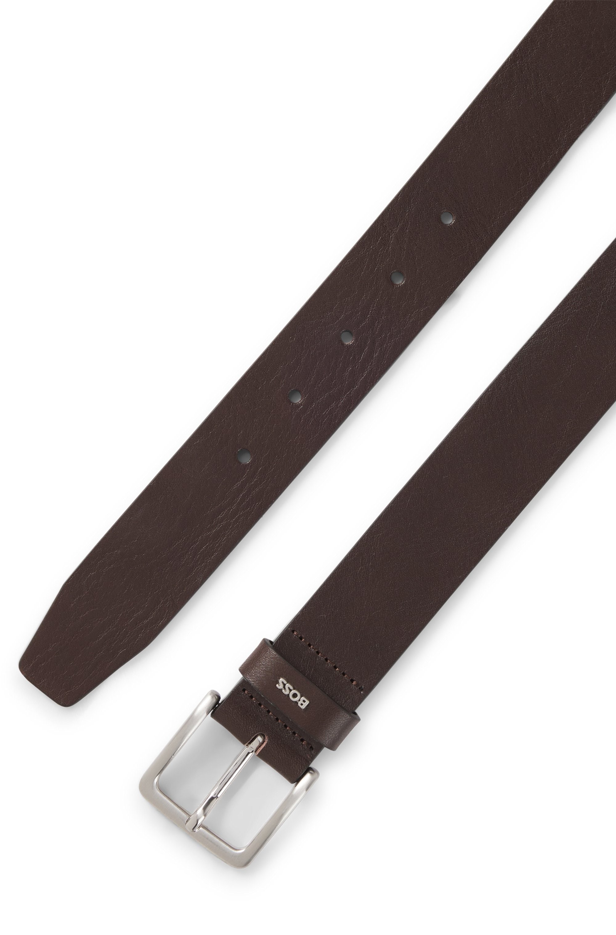 BOSS Ledergürtel »Ronnie BOSS Sz35«, mit Label-Pin