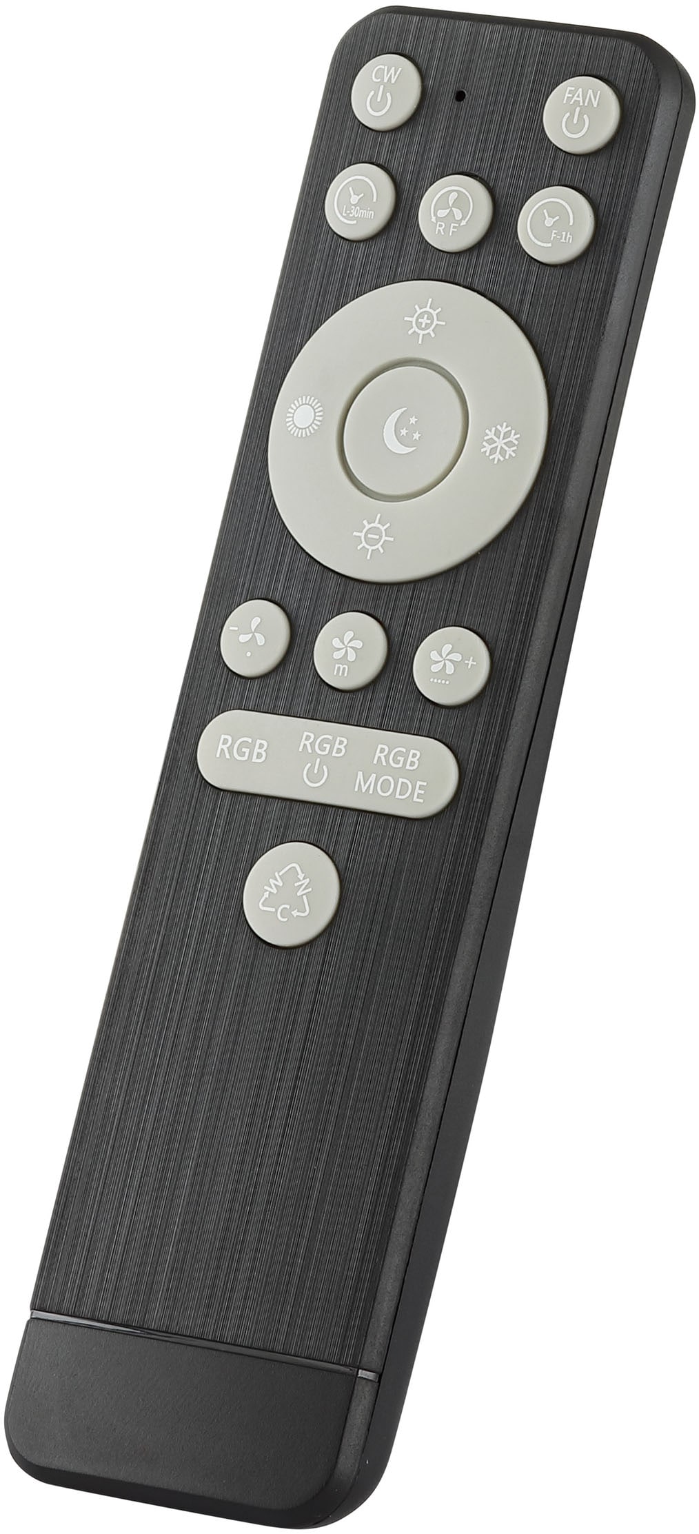 Brilliant LED Deckenleuchte »Gaiano«, 1 flammig, Ø 48cm mit Ventilator, 6400 lm, dimmbar, RGB, 2700-6500 K