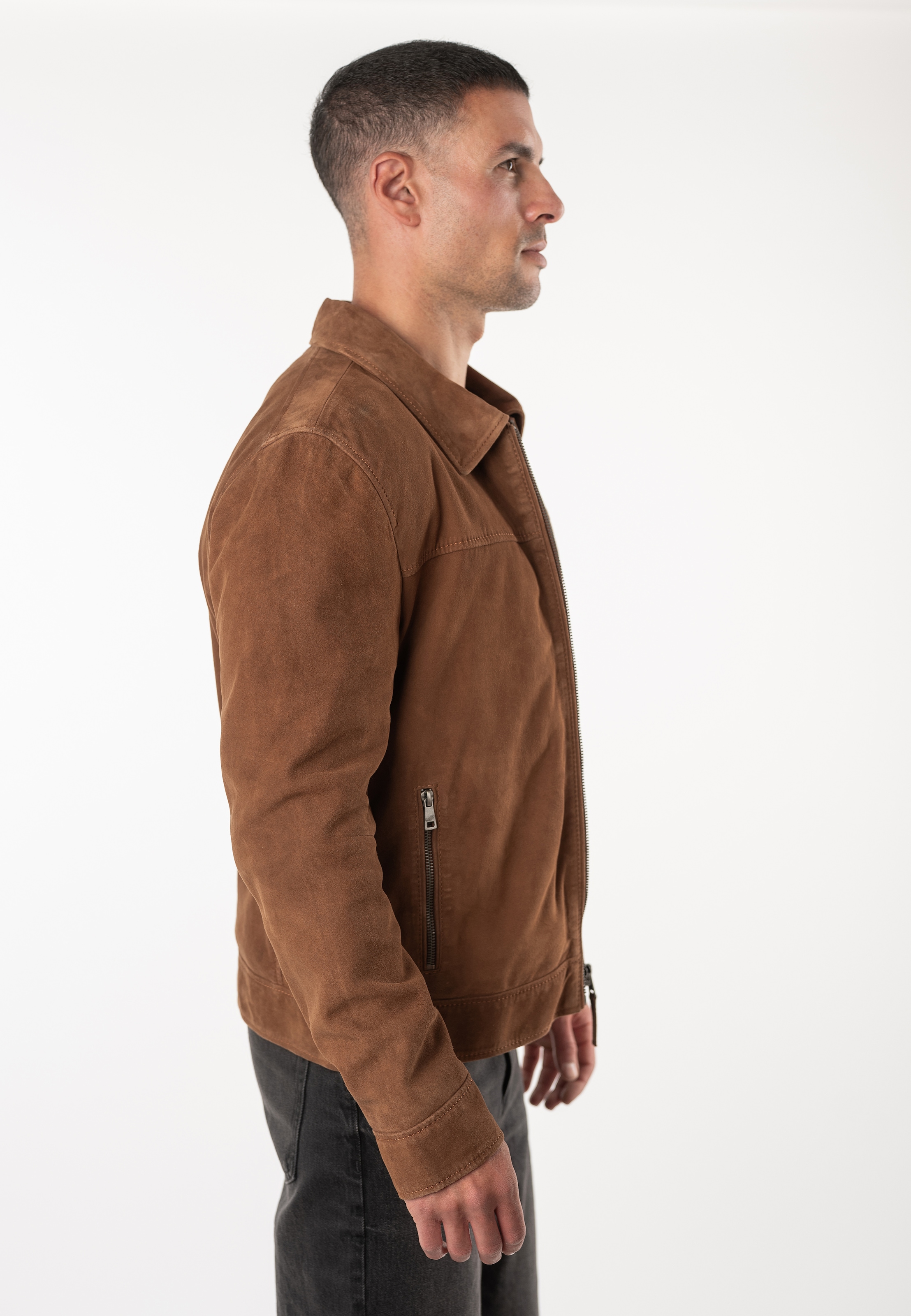 Mauritius Lederjacke »MMGraiven« mit Umlegekragen