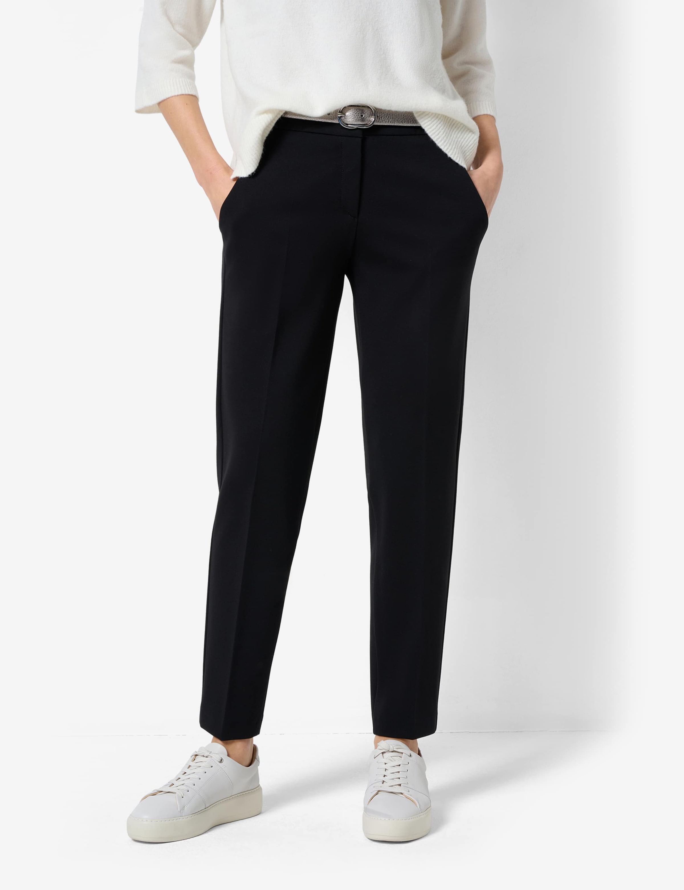Brax Caprihose "Style MARON S" Jersey: Chino im Regular Fit