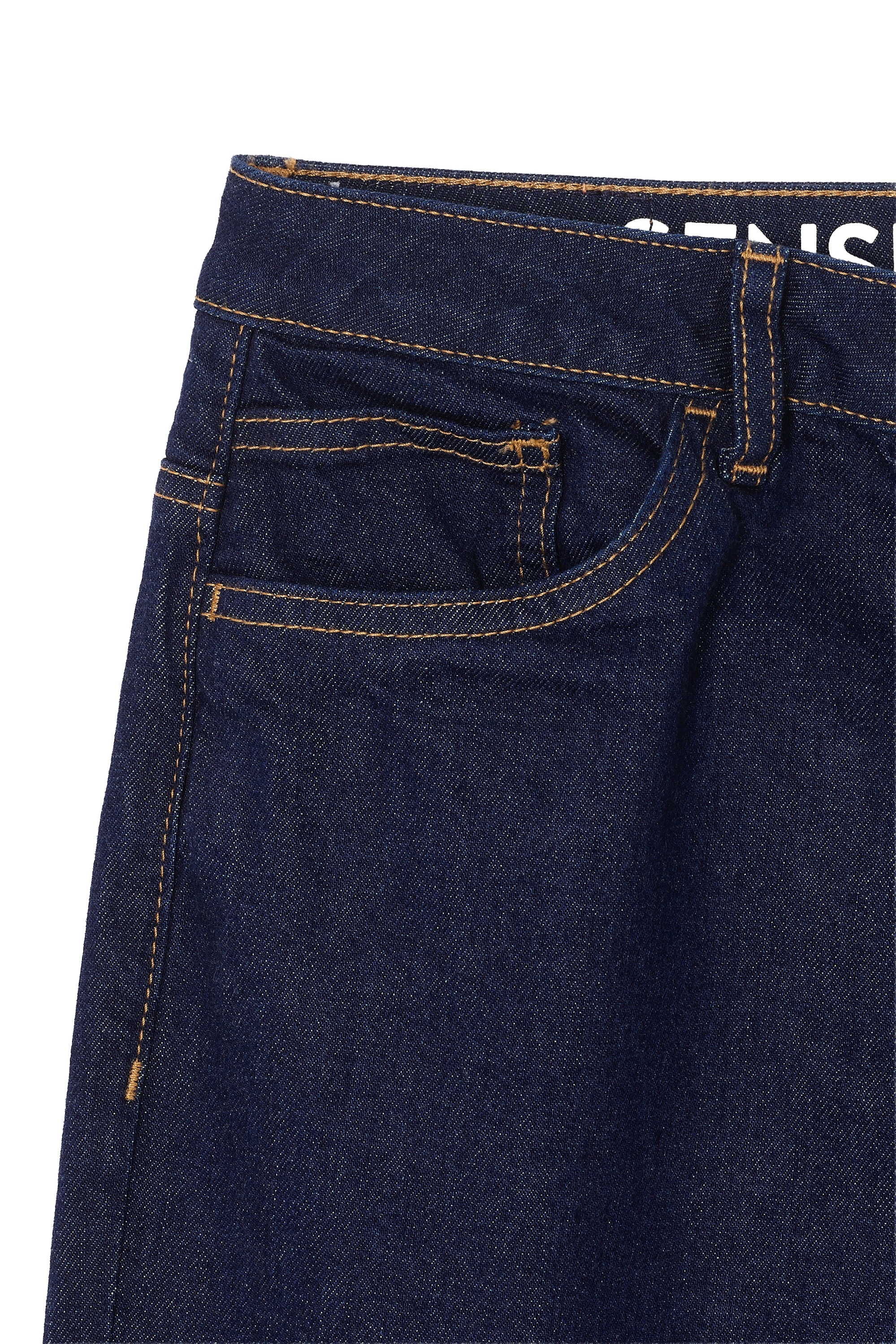 SENSES.THE LABEL Regular-fit-Jeans, mit hoher Leibhöhe
