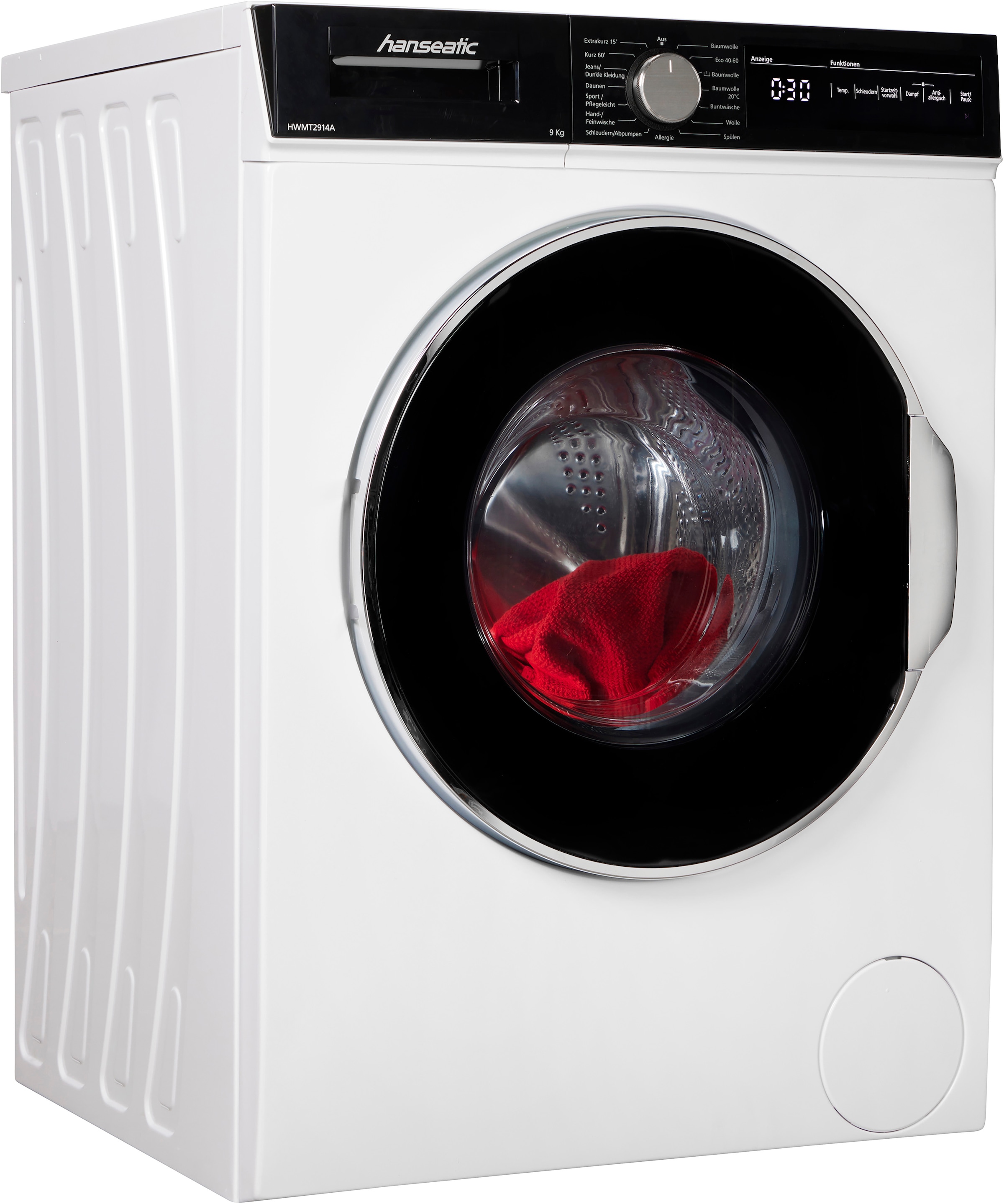 Hanseatic Waschmaschine »HWMT2914A« 9 kg 1400 U/min