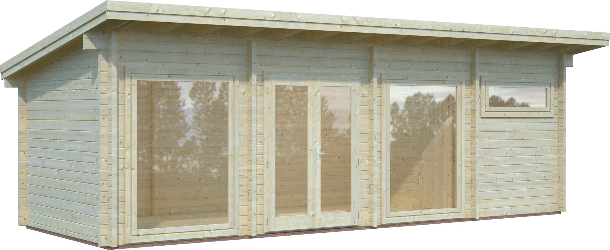 Palmako Gartenhaus "Heidi" 22,8 m², mit Fußboden im Gartenhaus günstig online kaufen