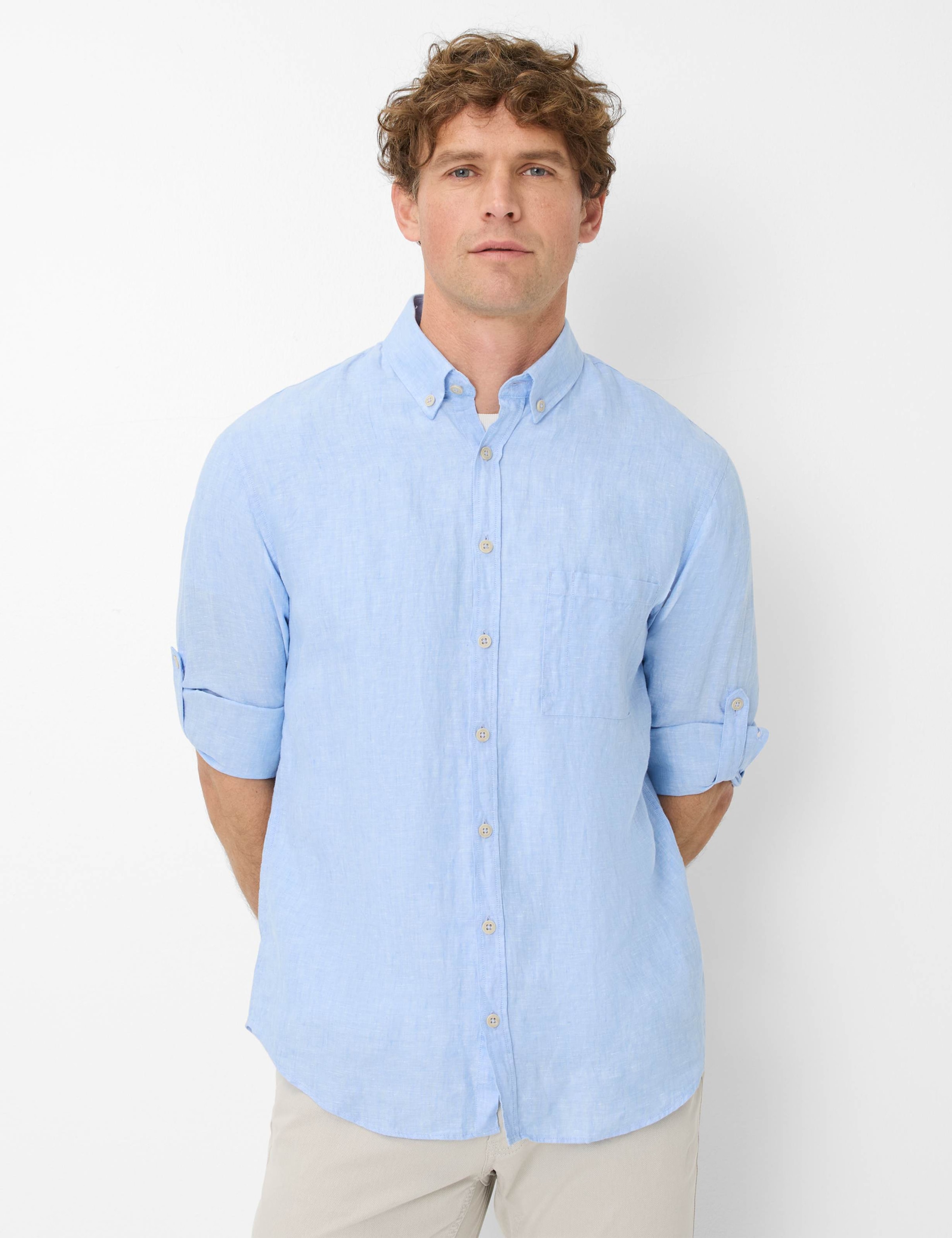 Brax Leinenhemd »Style DIRK«