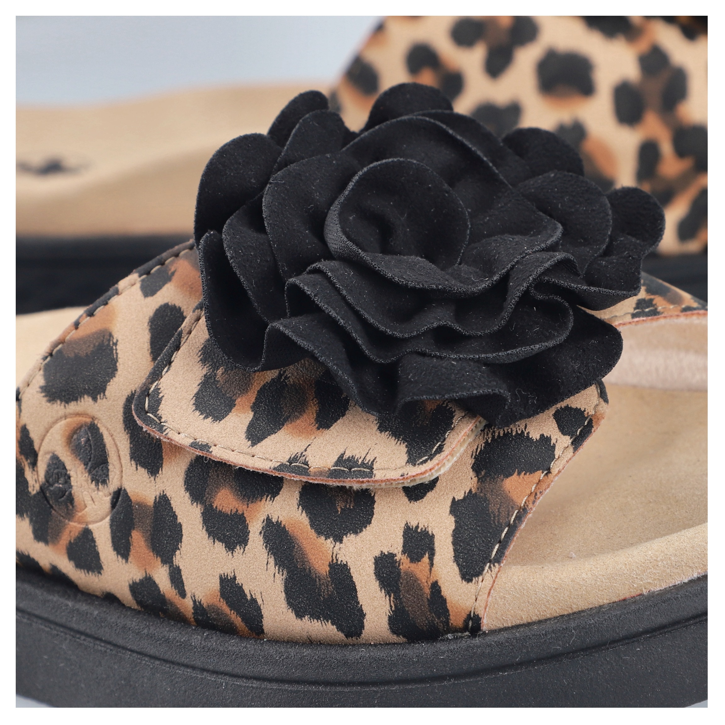 Rieker Pantolette  Sommerschuh, Hausschuh, Strandschuh mit bequemem Fußbett