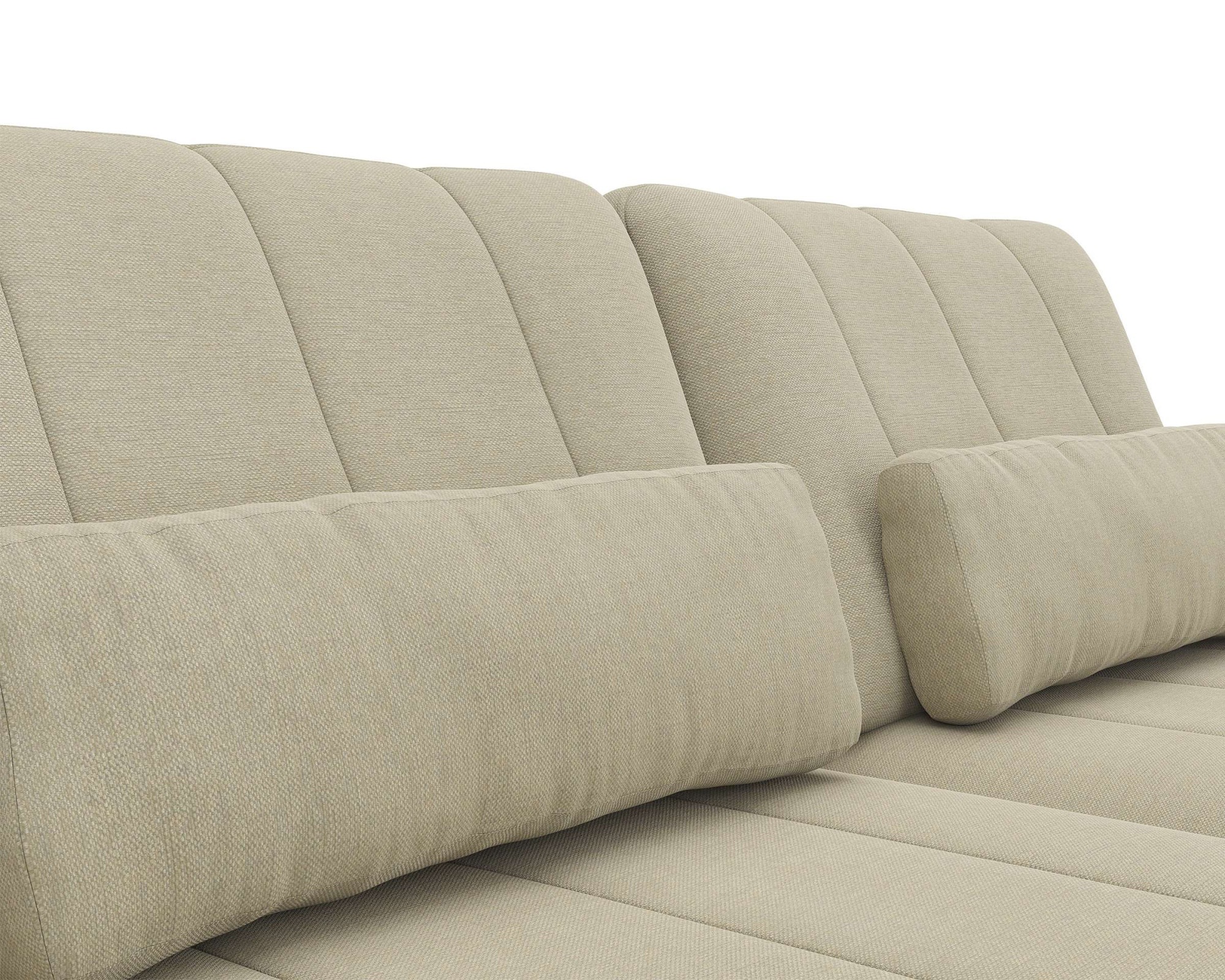 FLEXLUX 3-Sitzer »Tropea Funktionssofa, Designsofa, Relaxfunktion, TV-Couch,«, mit Armteilverstellung sowie Sitztiefenverstellung, Breite 252 cm