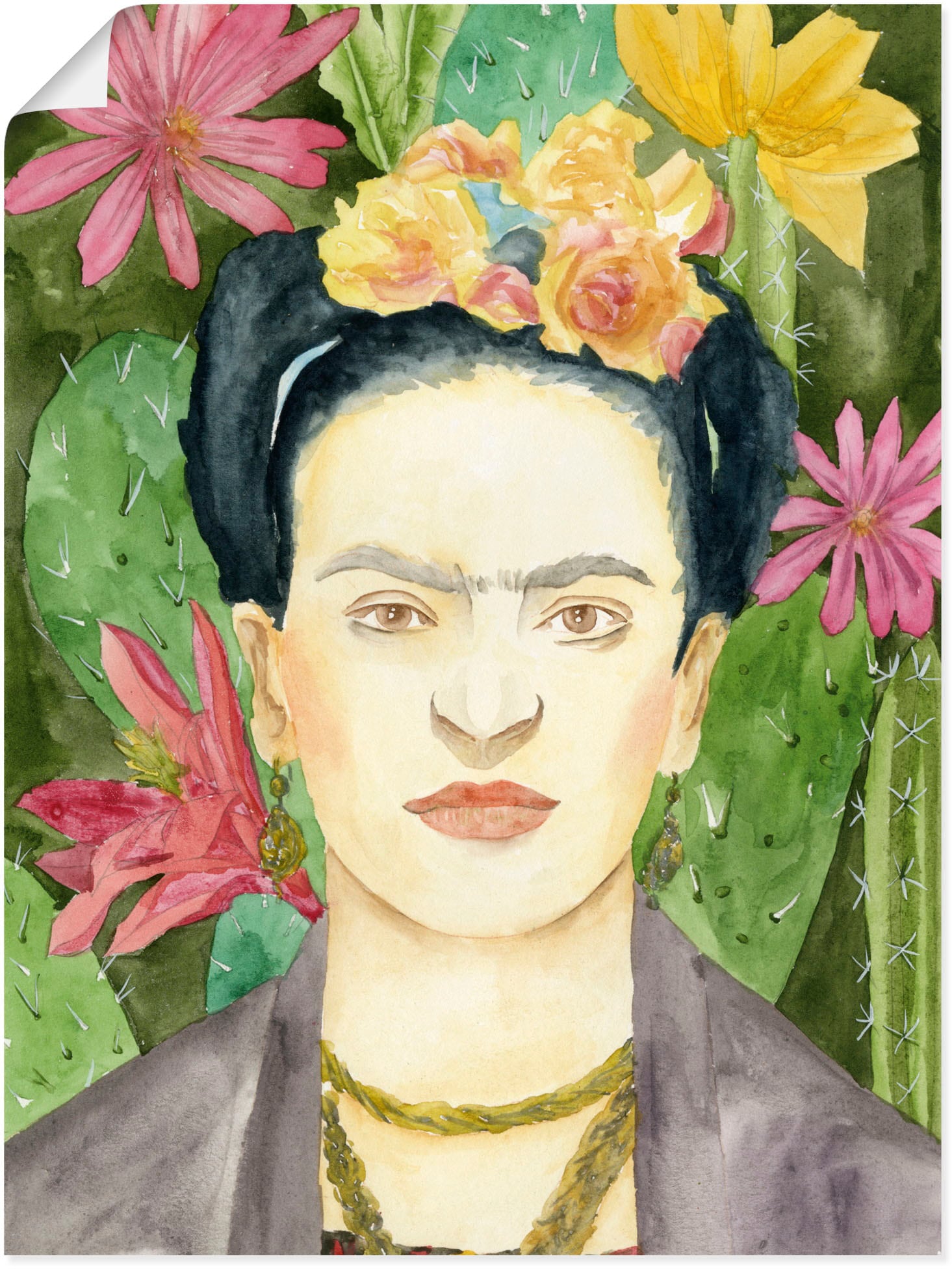 Artland Wandbild Frida Kahlo I Bilder Von Frauen St Als