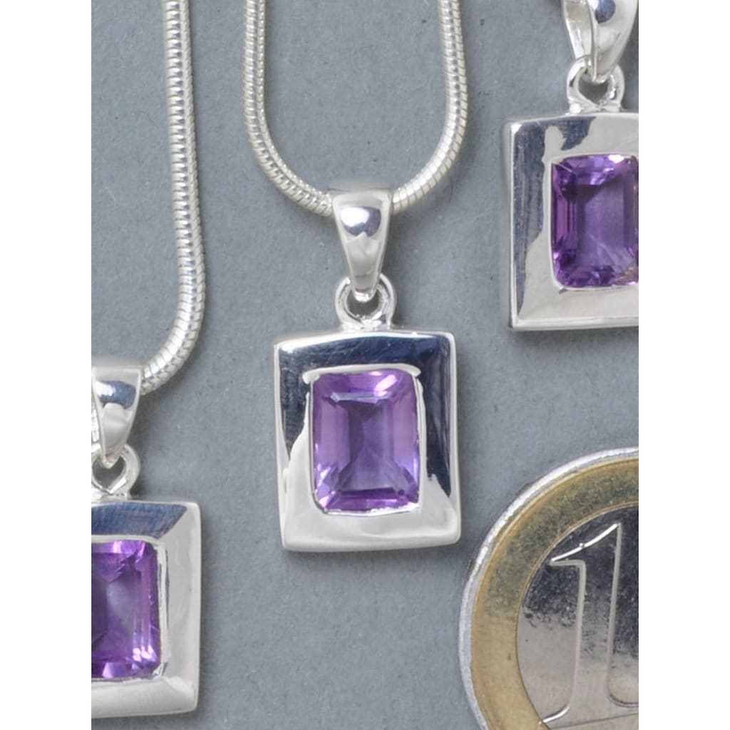 Adelia´s Kettenanhänger »Schmuck Amethyst Anhänger«