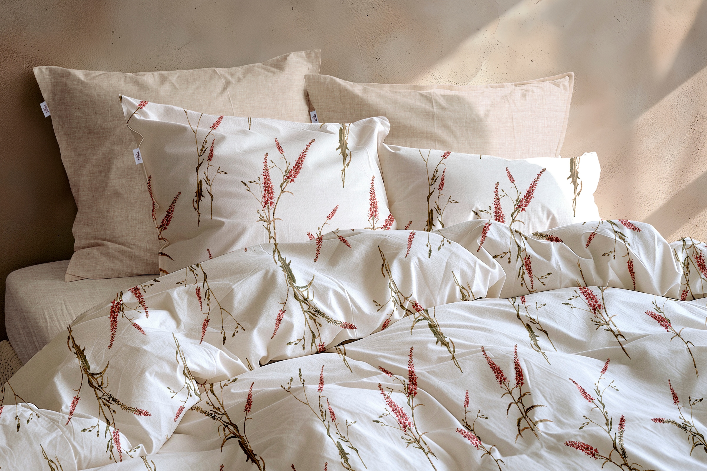 ZO HOME Bettwäsche »Zohome Bettwäsche Baumwolle Flanell Elodie« 2 Bettwäsche aus 100% Baumwolle, hochwertige Flanell, ab 135x200 cm.