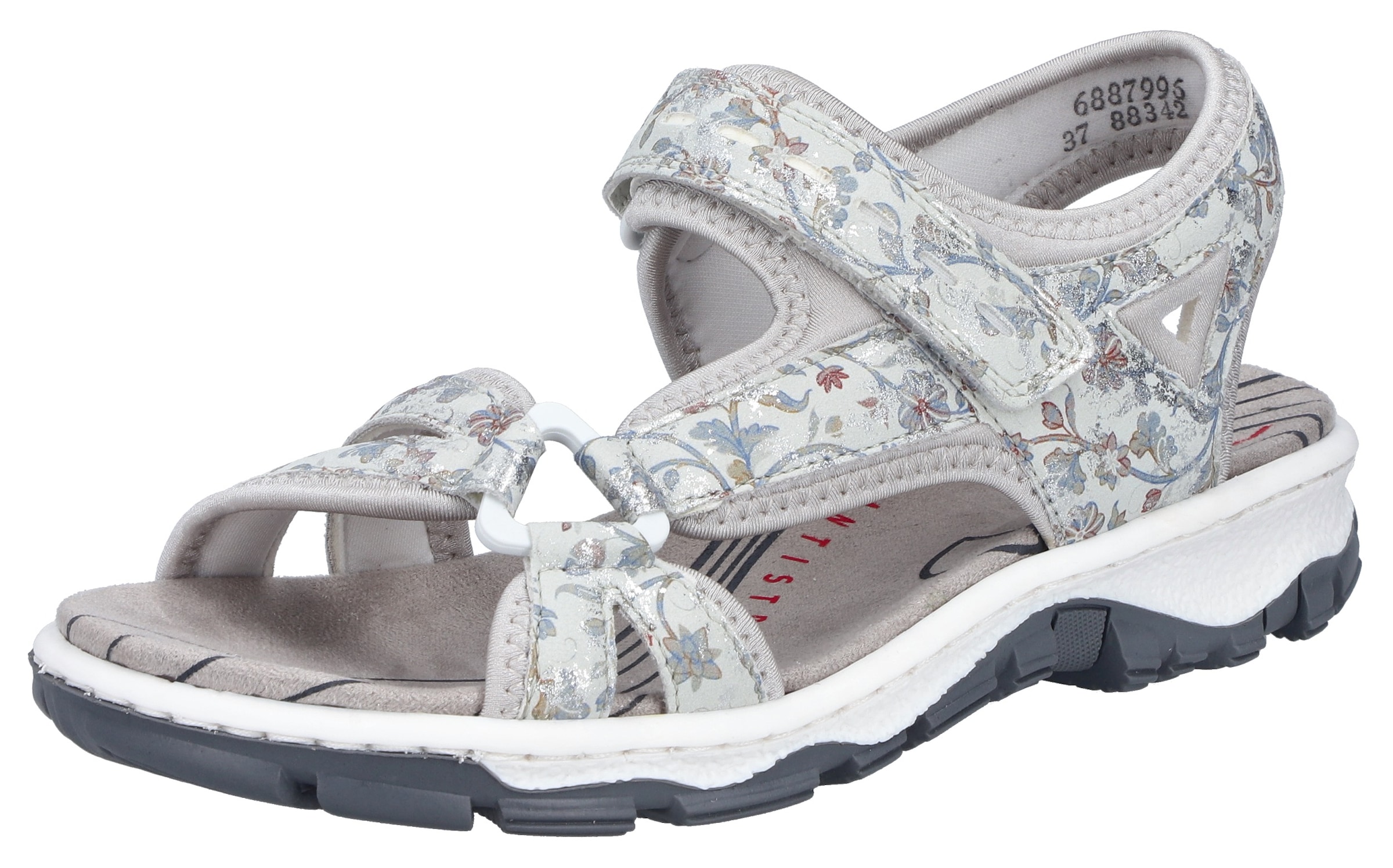 Rieker Riemchensandale  Sommerschuh, Sandalette, Outdoorschuh in Trekking-Optik