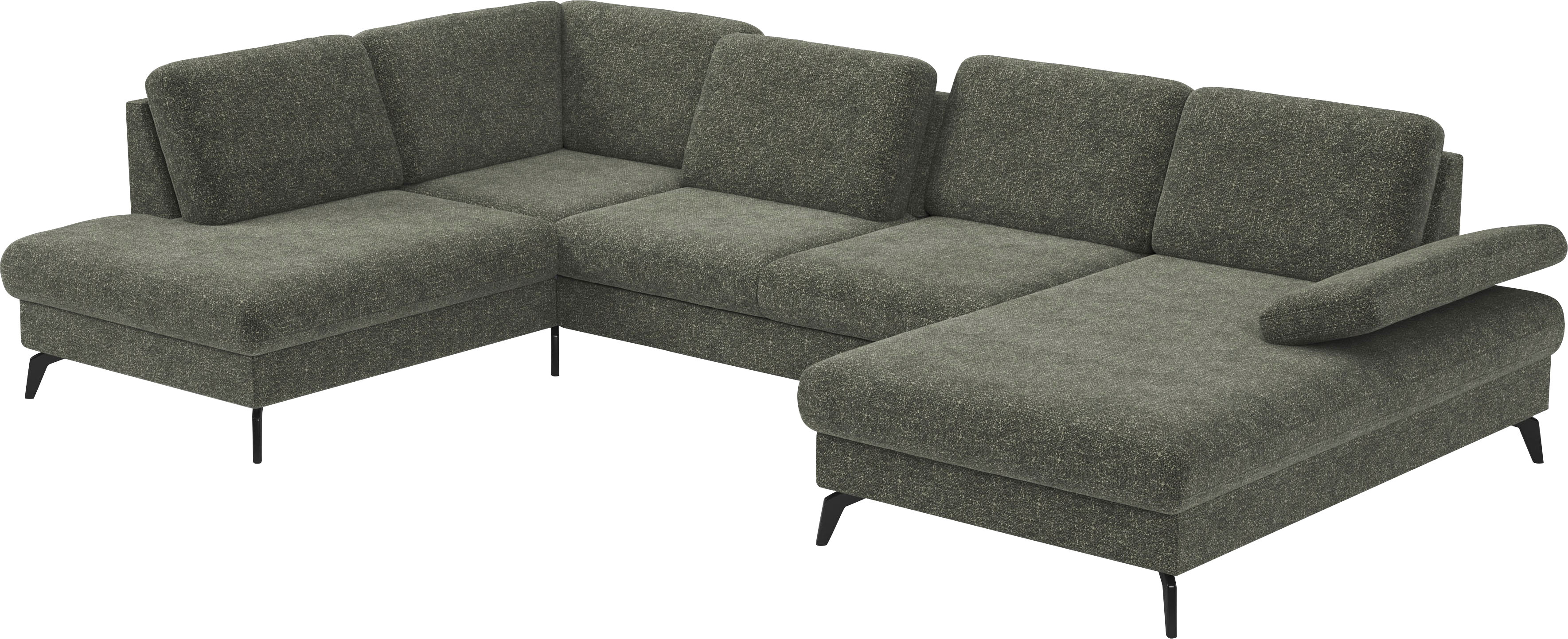 Thumbnail - sit&more Wohnlandschaft "Morris U-Form, inkl. Sitztiefenverstellung", wahlweise mit Armteilverstellung, Bettfunktion & B...