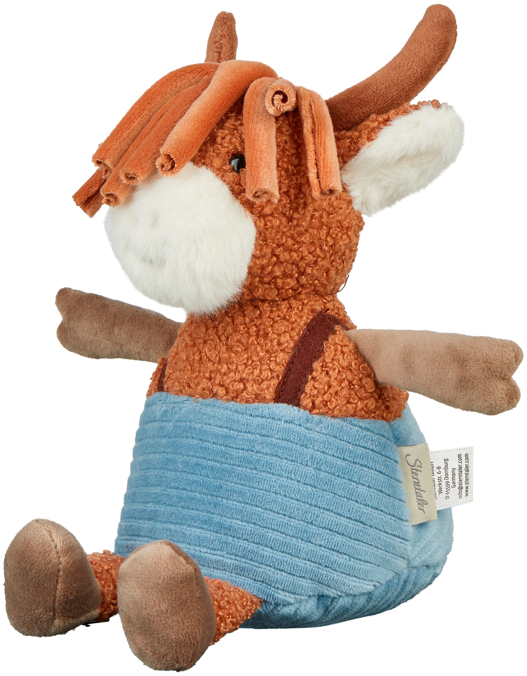 "Kuscheltier STERNTALER ""Schotti, M"", braun, Plüschfiguren, KinderH:20cm, Flausch, Kuscheltier, H:20cm"
