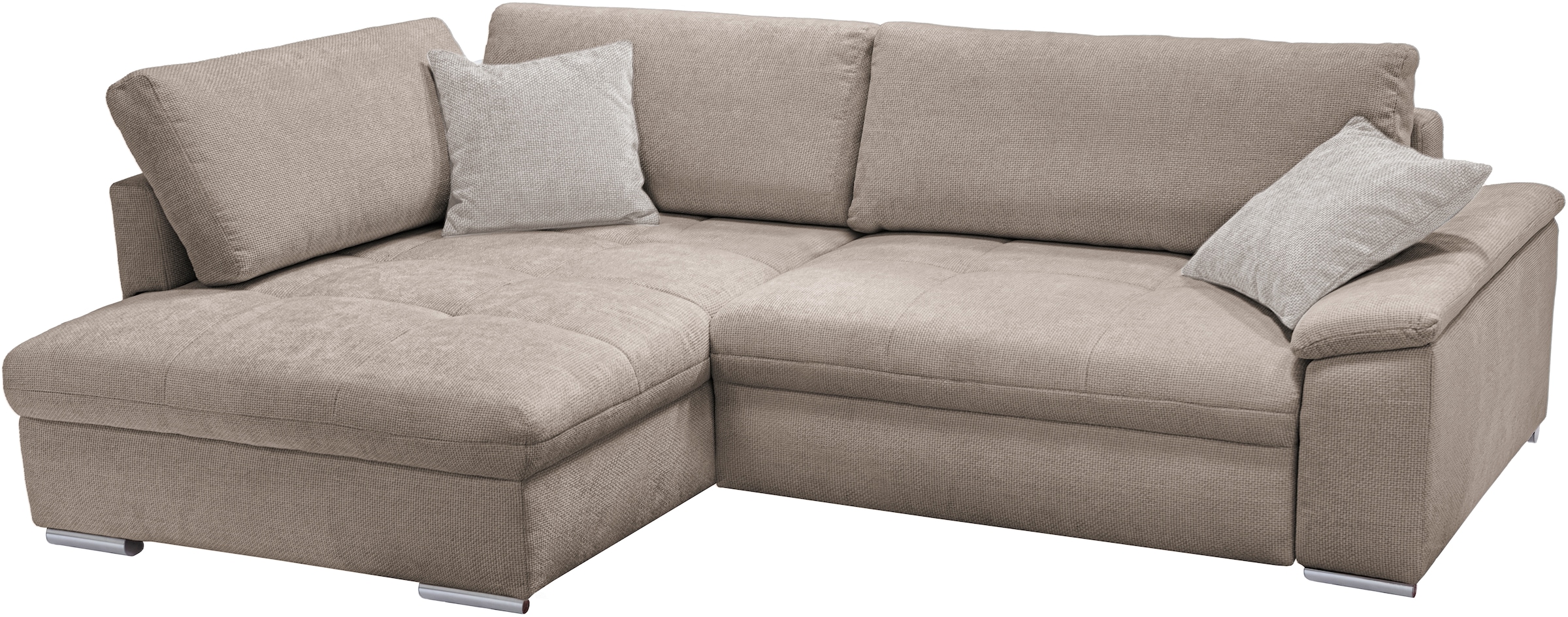 exxpo - sofa fashion Ecksofa "Casa Grande inkl. Bettfunktion, Bettkasten, b günstig online kaufen